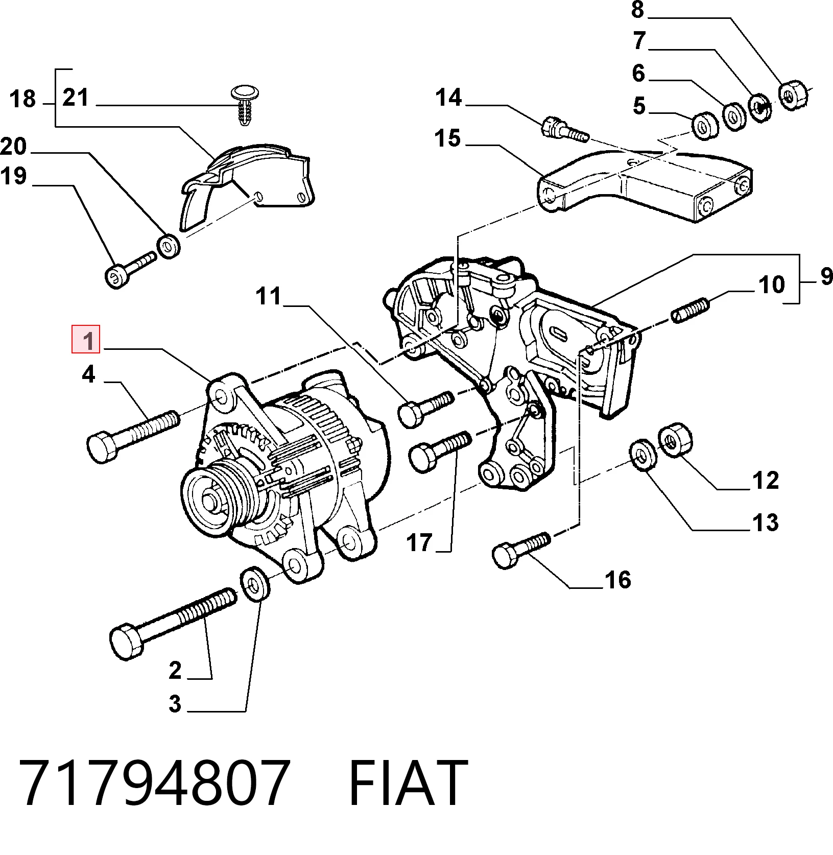 71794807 Fiat/Alfa/Lancia