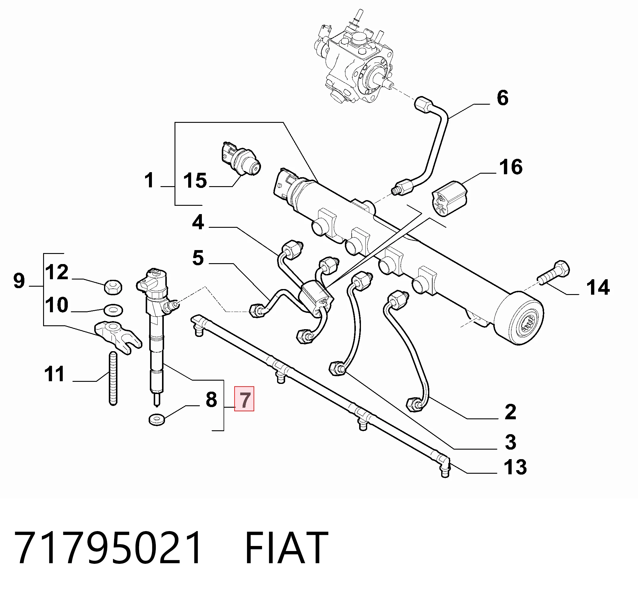 71795021 Fiat/Alfa/Lancia