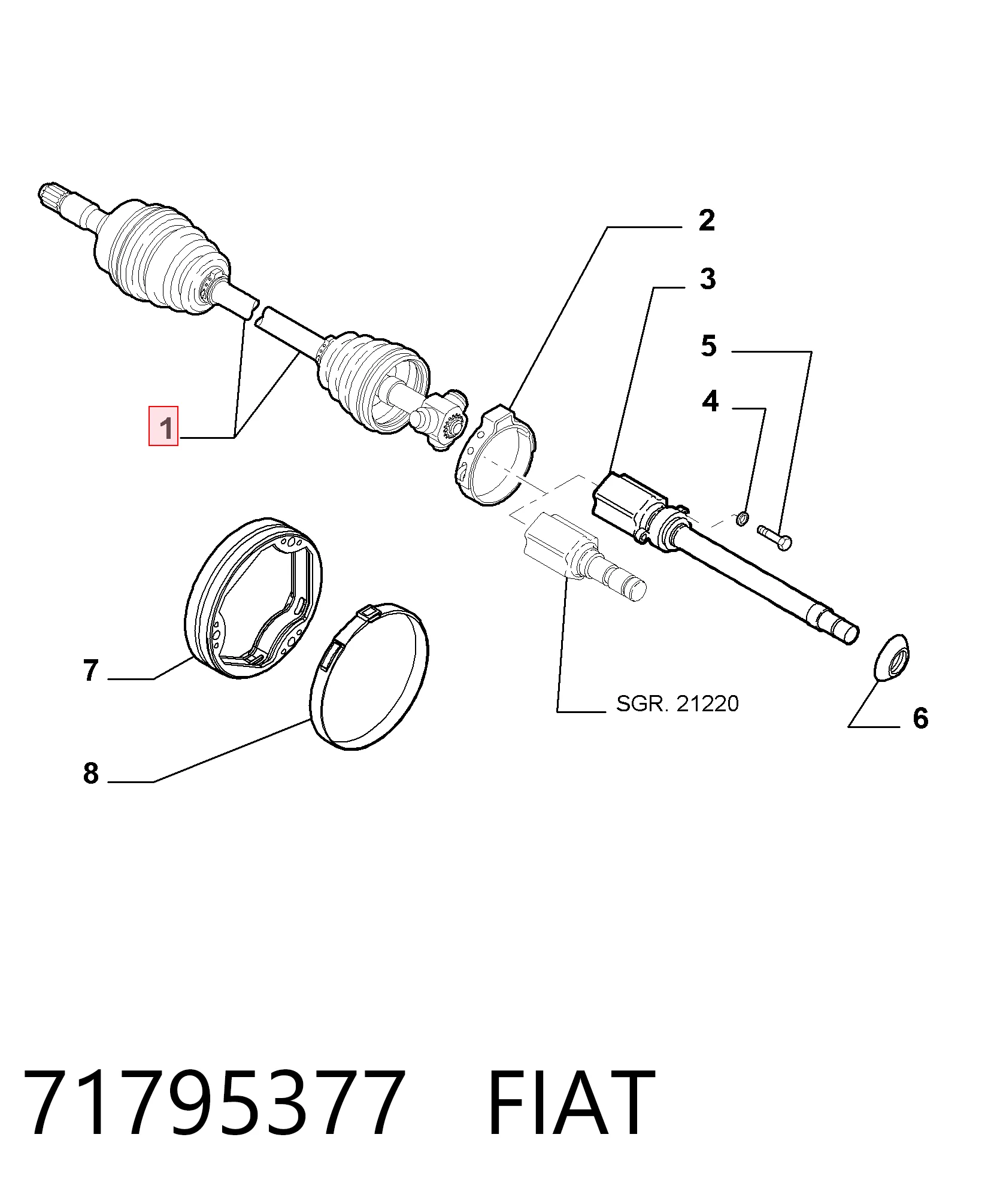71795377 Fiat/Alfa/Lancia