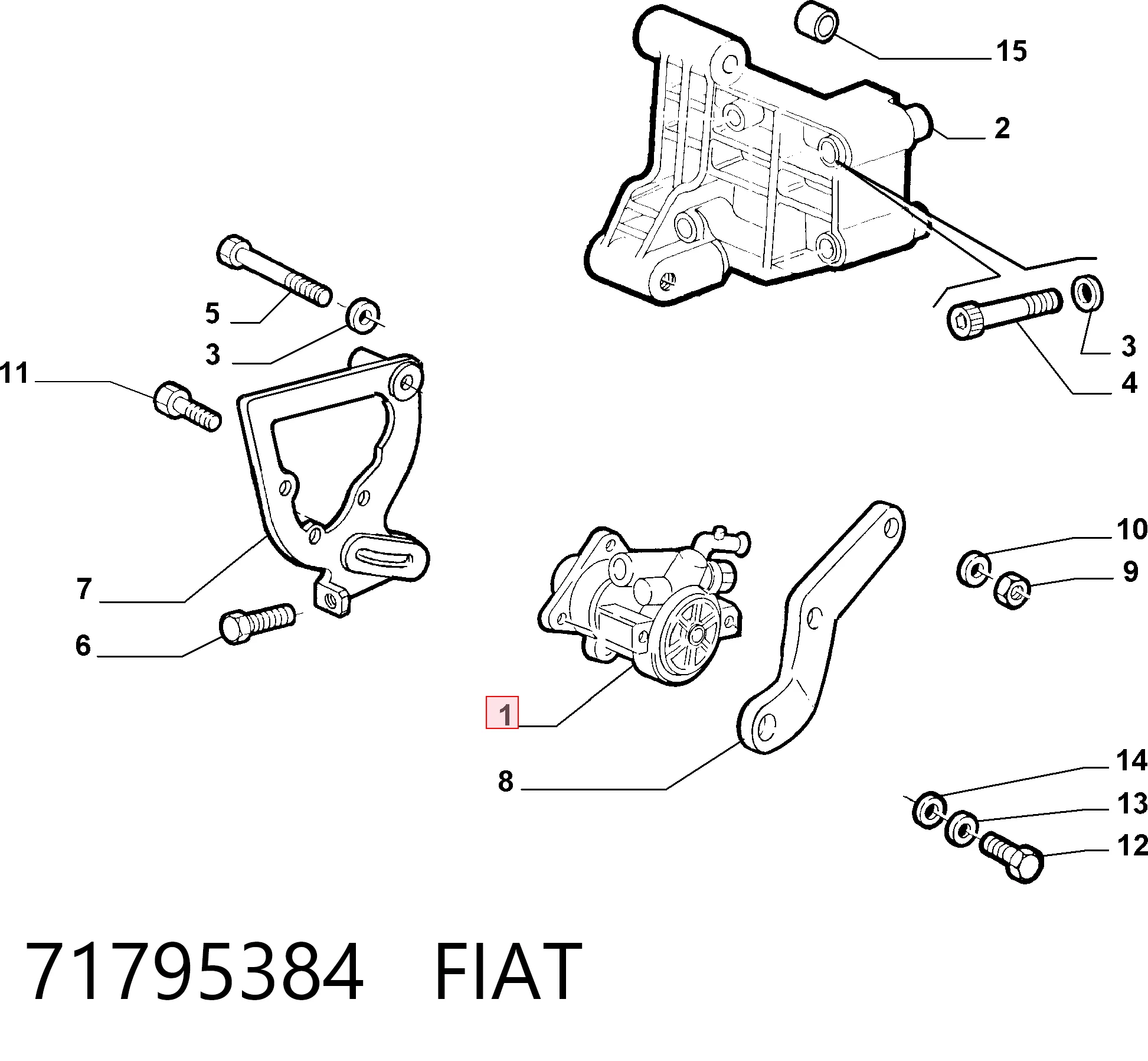 71795384 Fiat/Alfa/Lancia