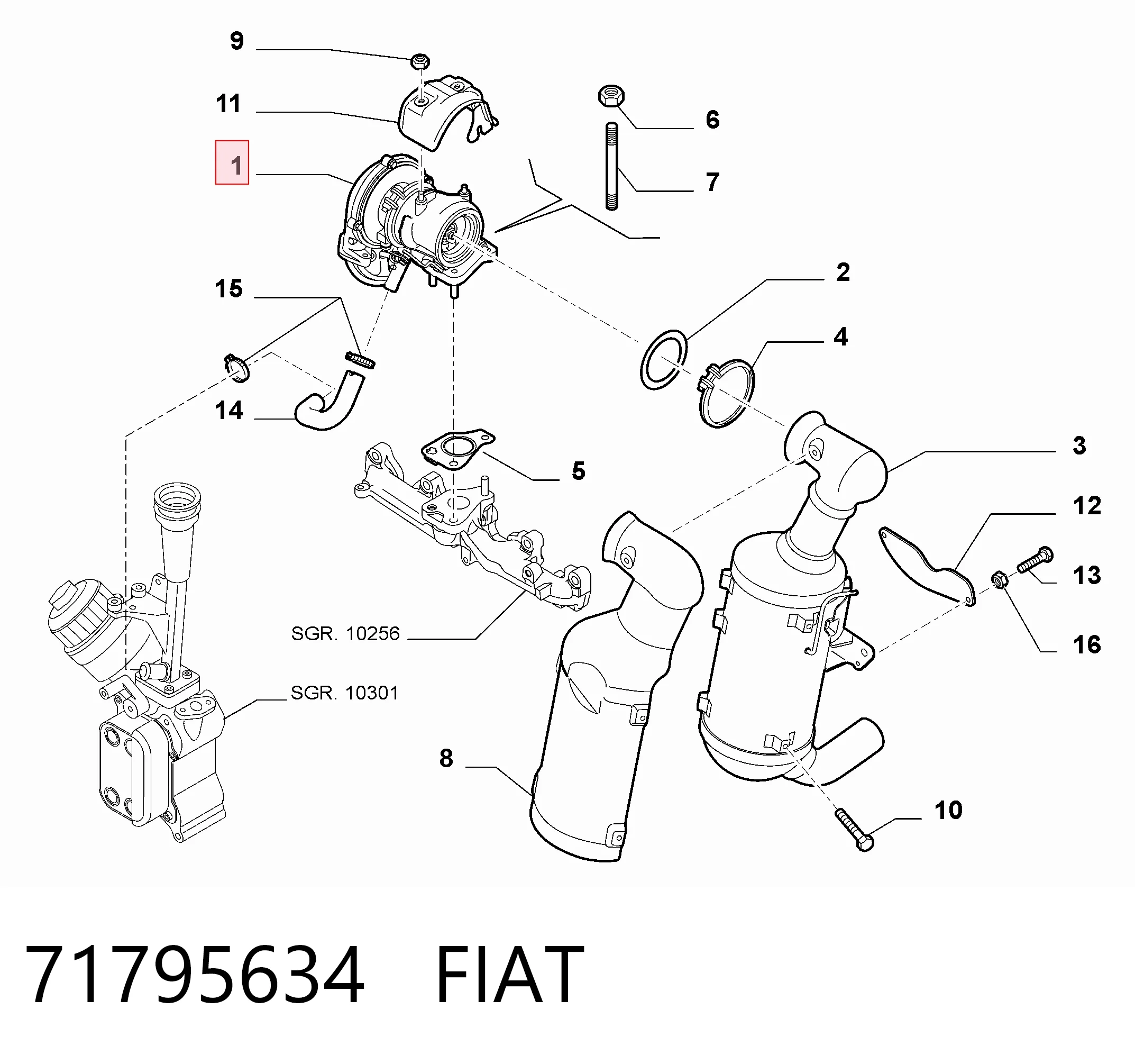 71795634 Fiat/Alfa/Lancia
