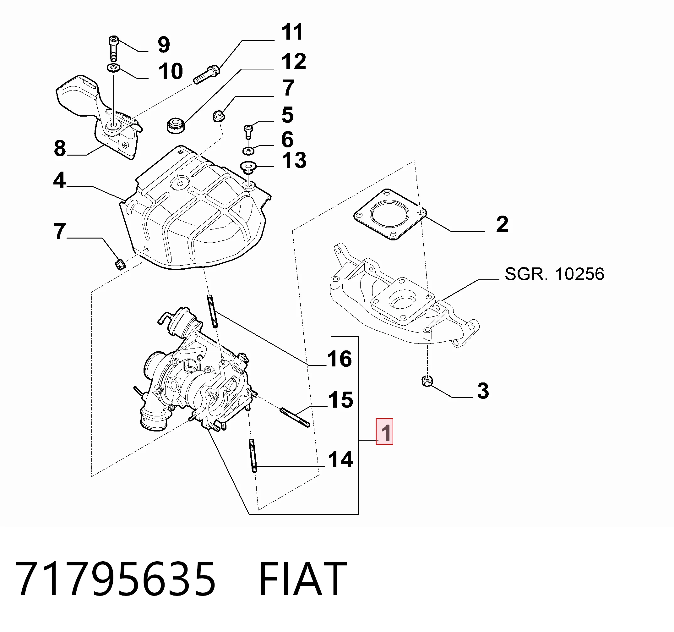 71795635 Fiat/Alfa/Lancia