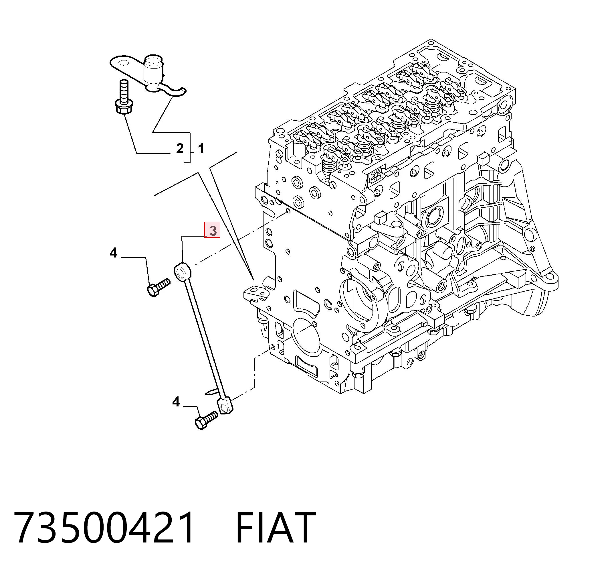 73500421 Fiat/Alfa/Lancia