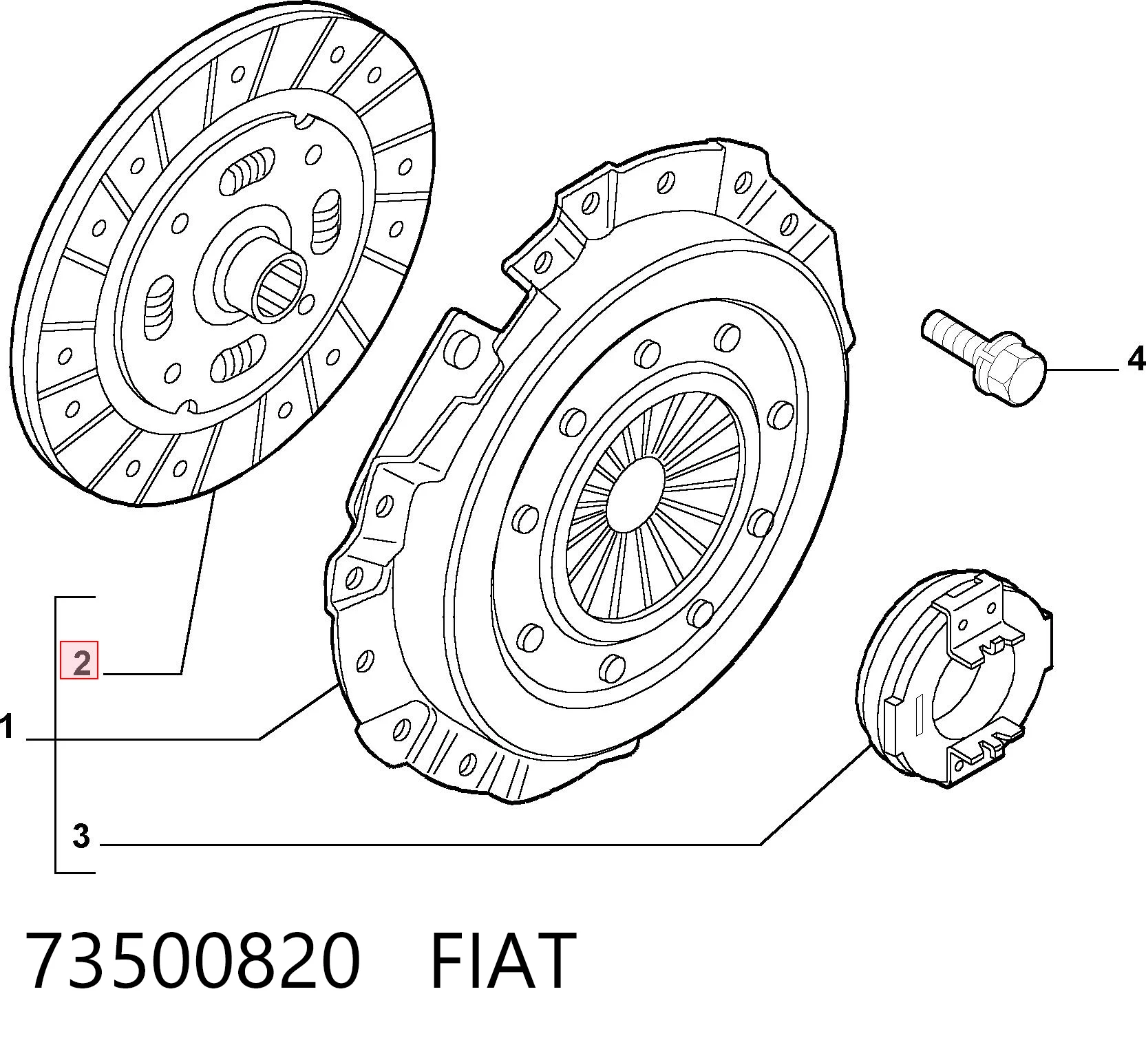 Comprar Disco de embrague Fiat Stilo  192 a bajo precio