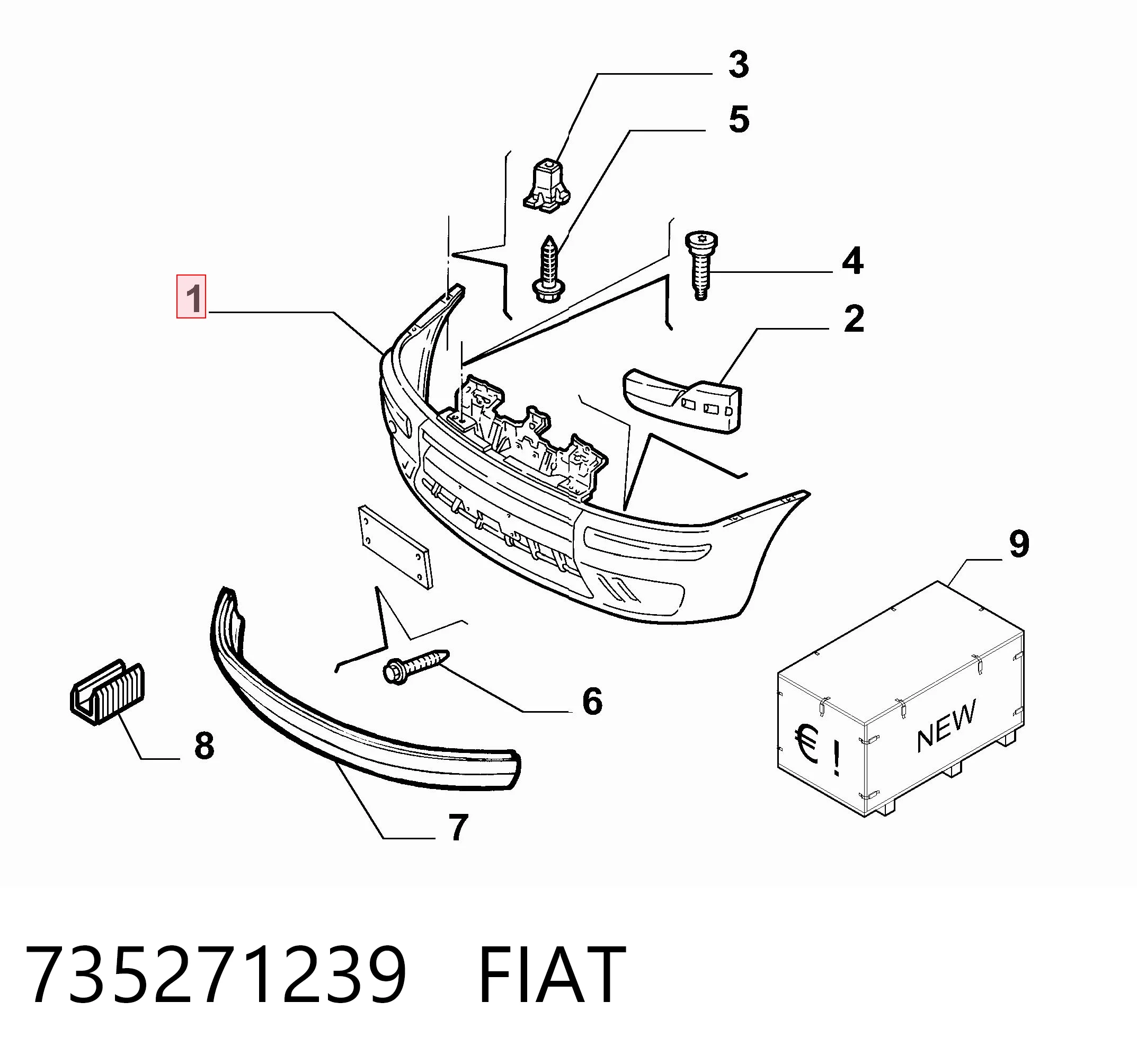 735271239 Fiat/Alfa/Lancia
