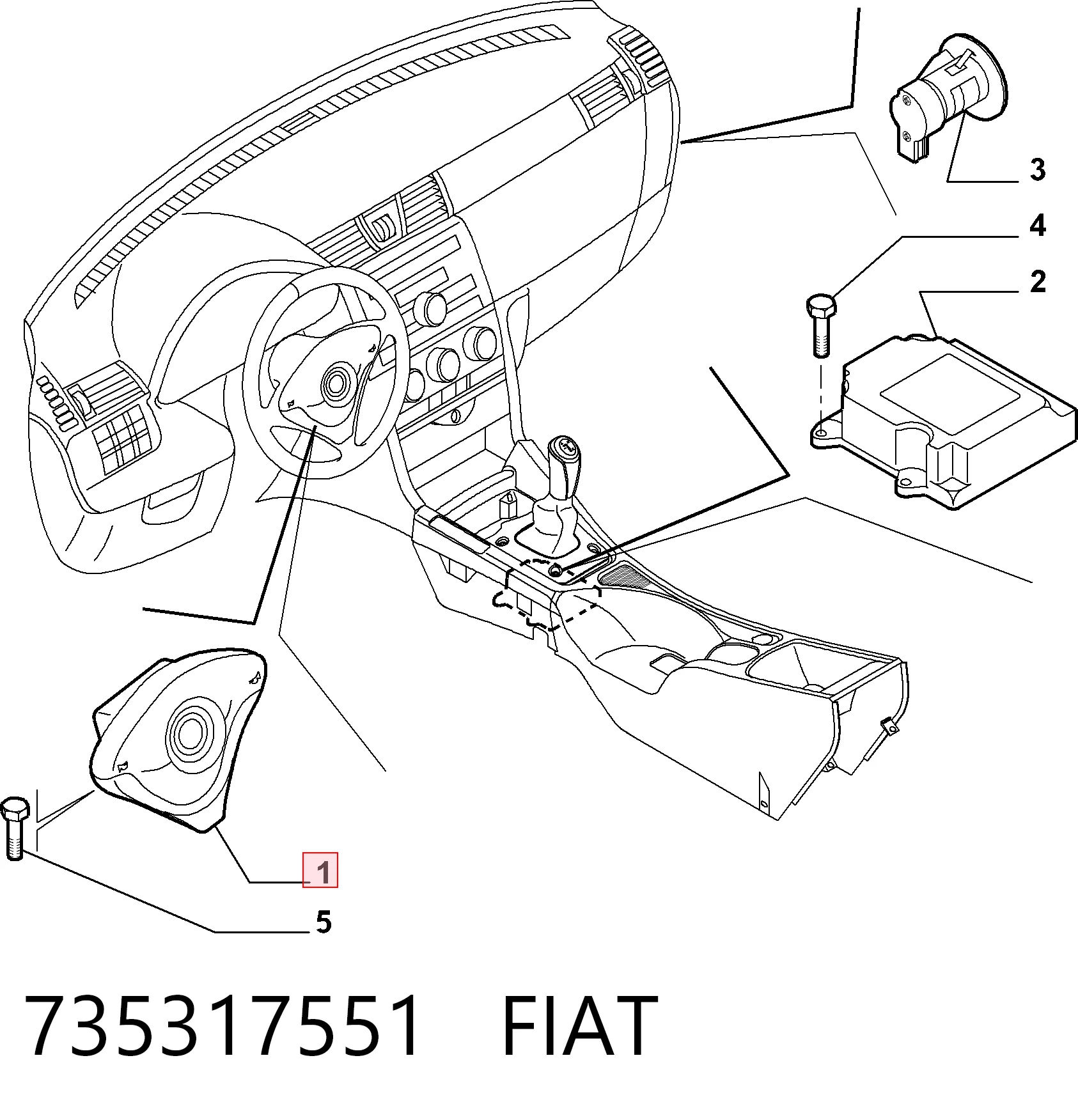 735317551 Fiat/Alfa/Lancia
