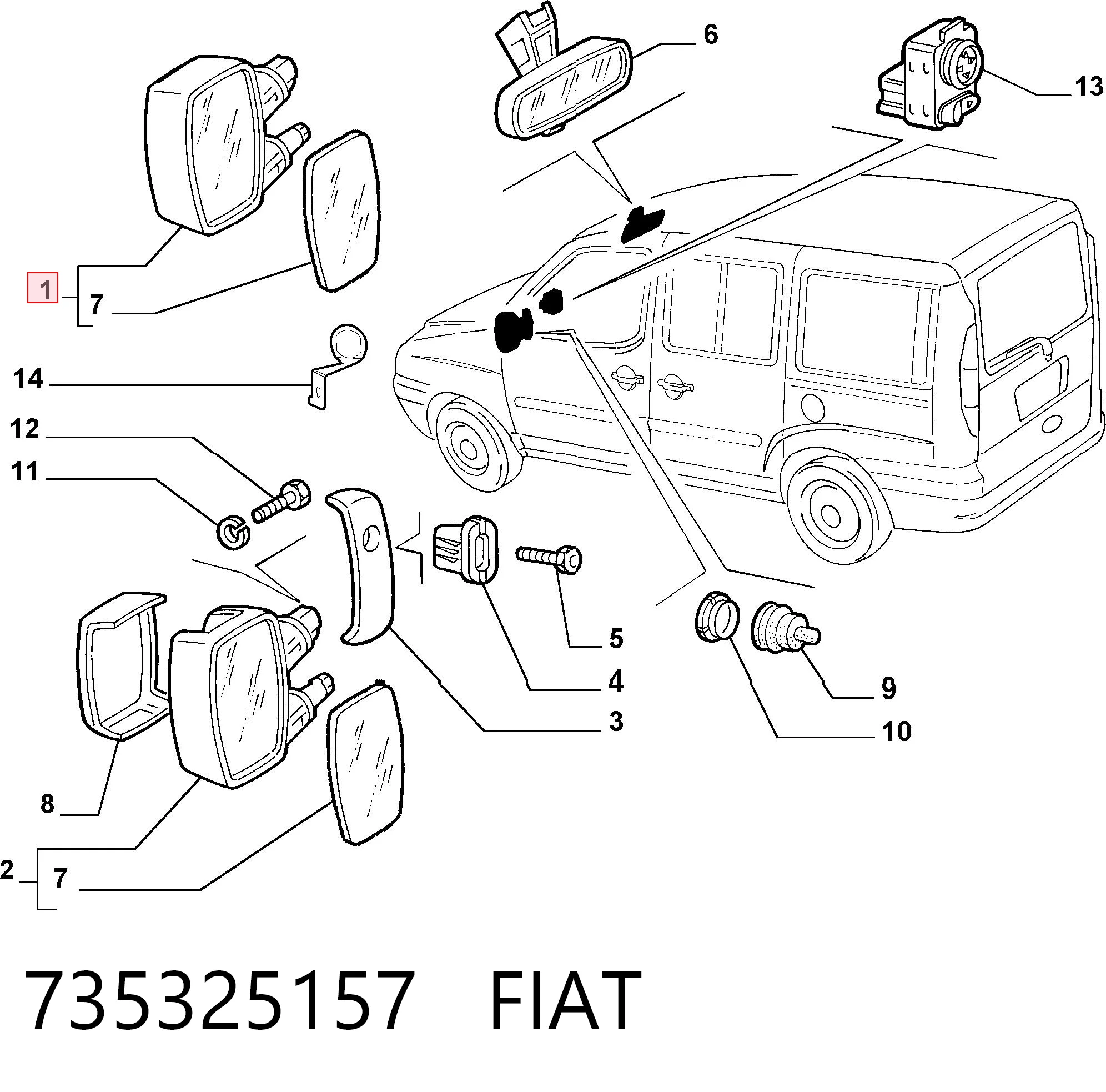 735325157 Fiat/Alfa/Lancia