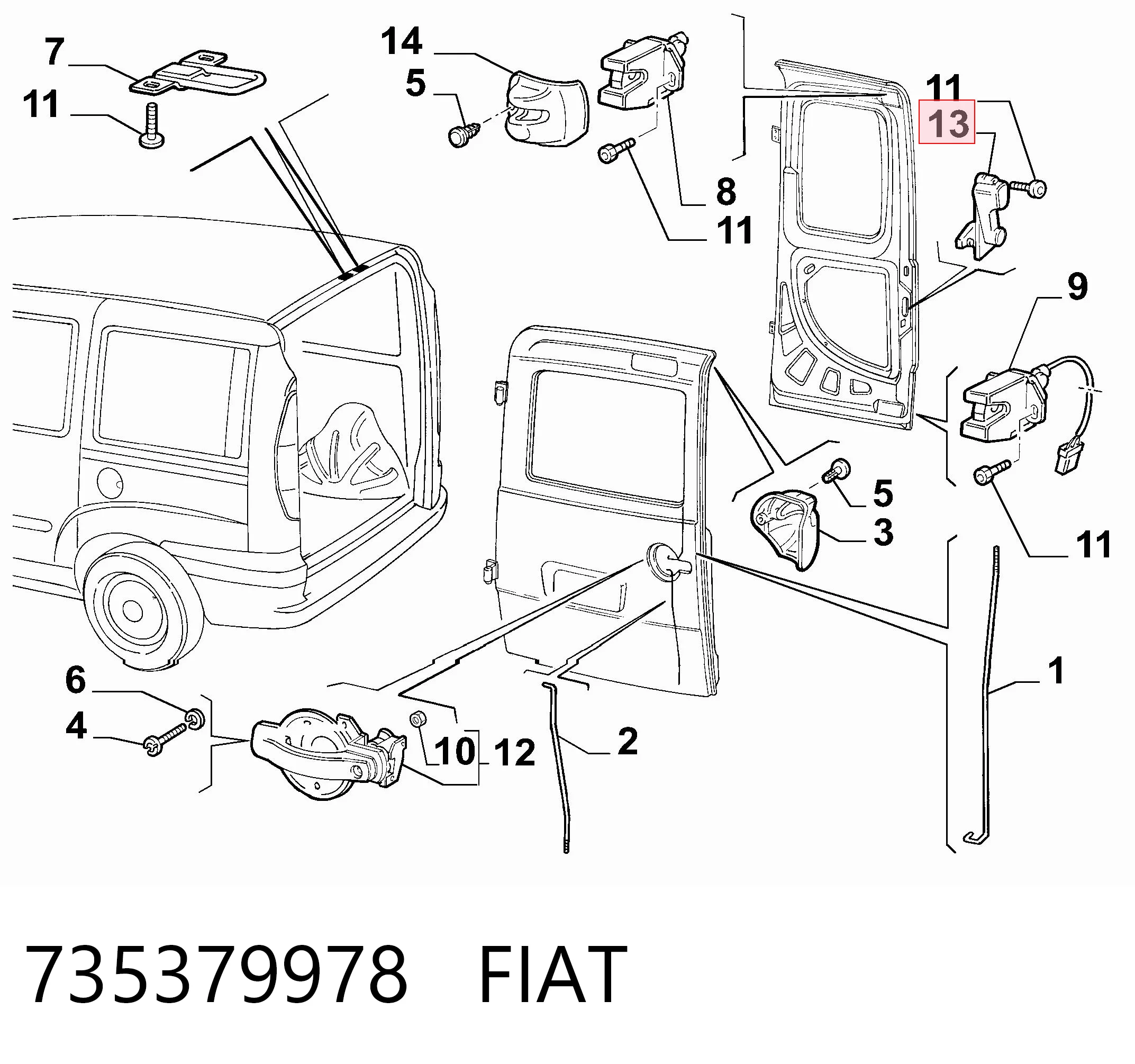 735379978 Fiat/Alfa/Lancia