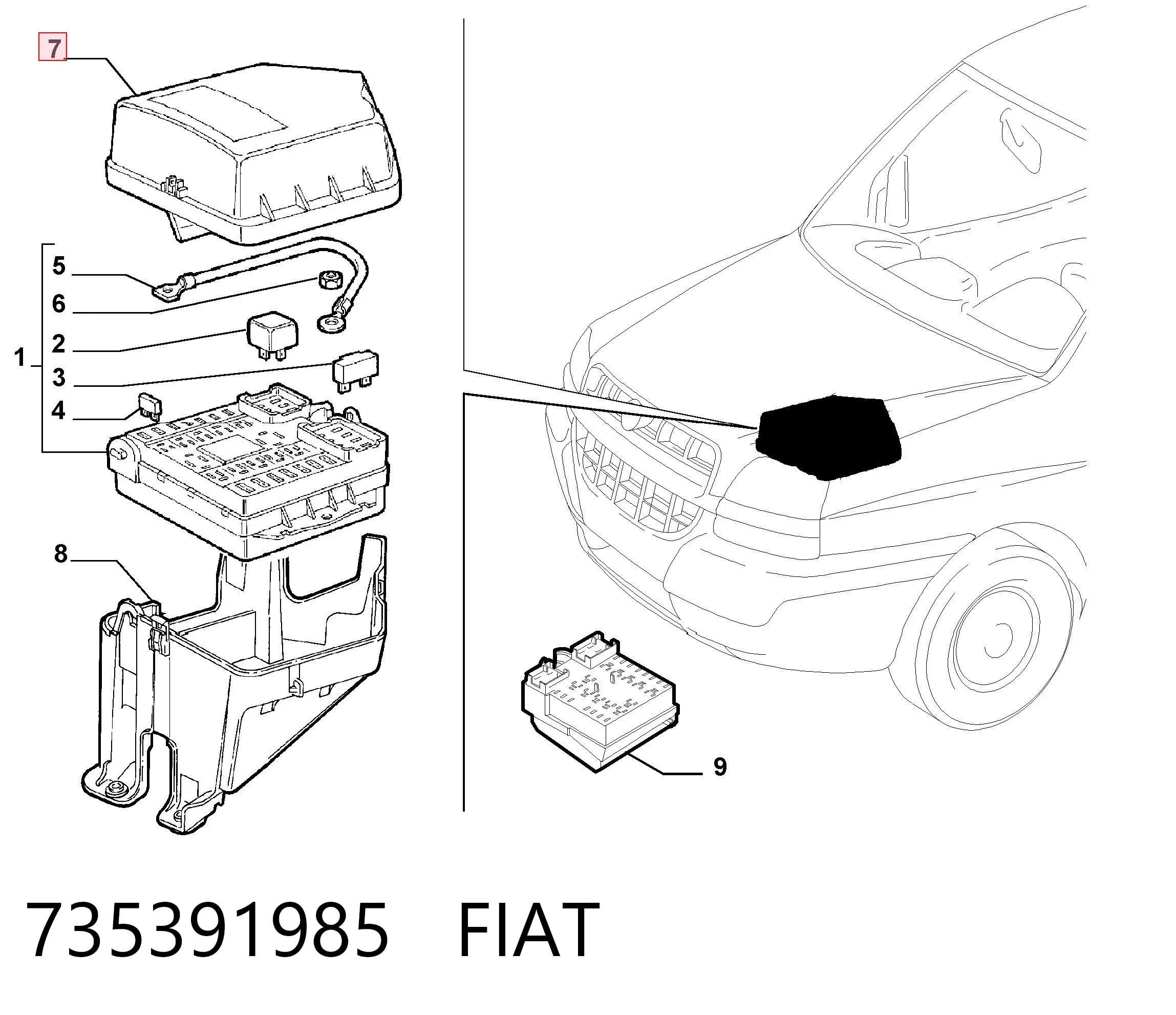 735391985 Fiat/Alfa/Lancia