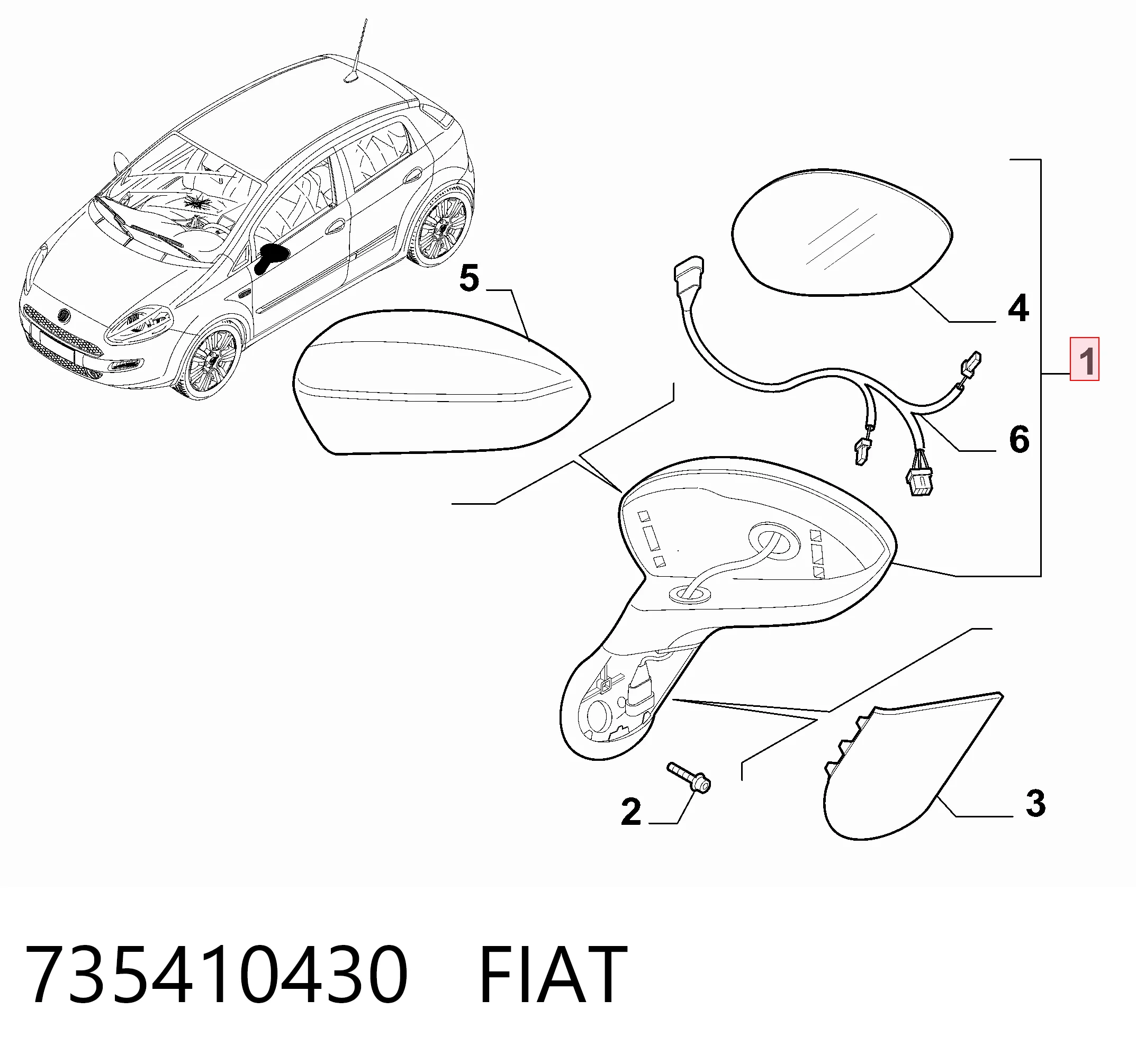 735410430 Fiat/Alfa/Lancia