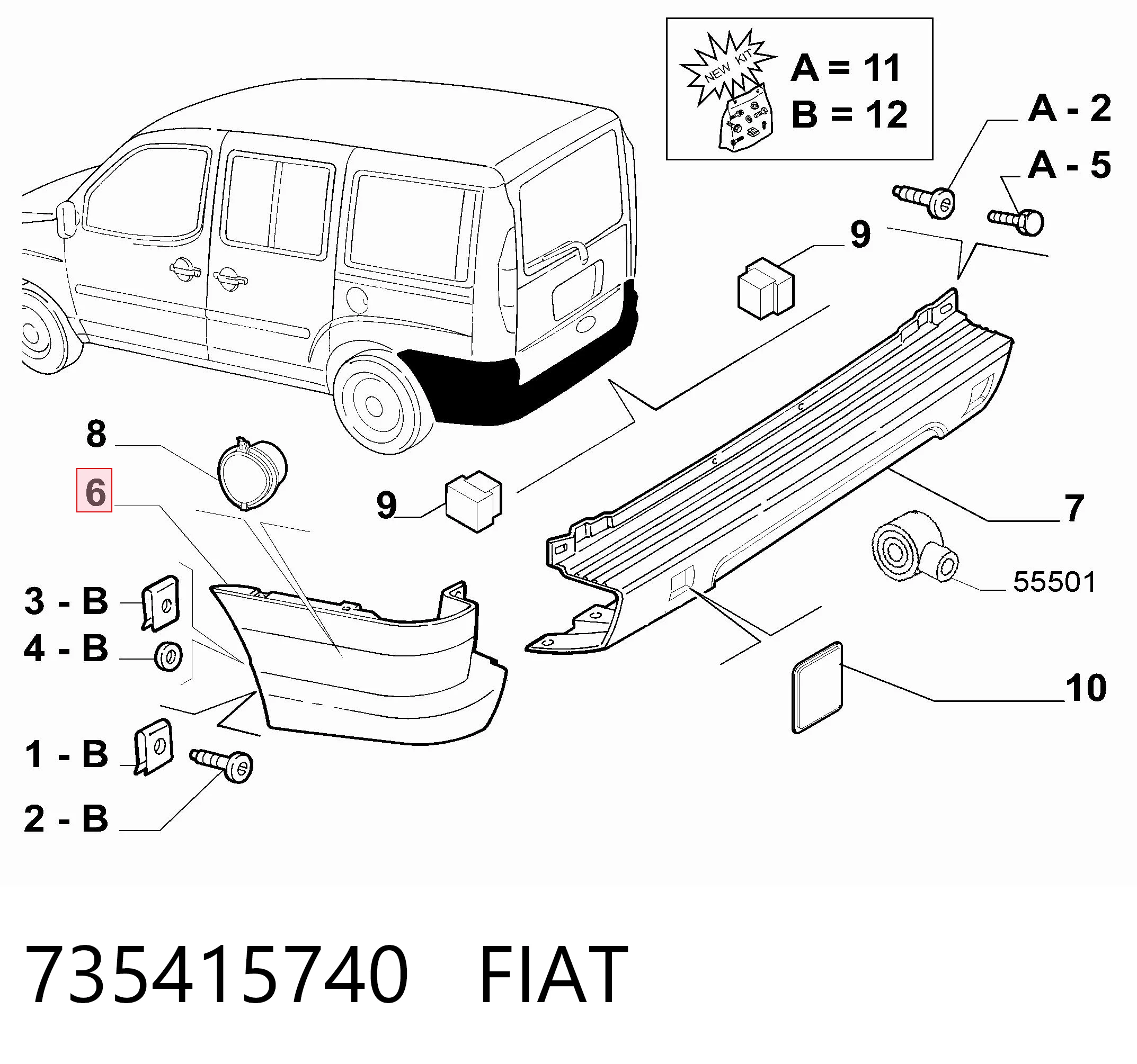 735415740 Fiat/Alfa/Lancia