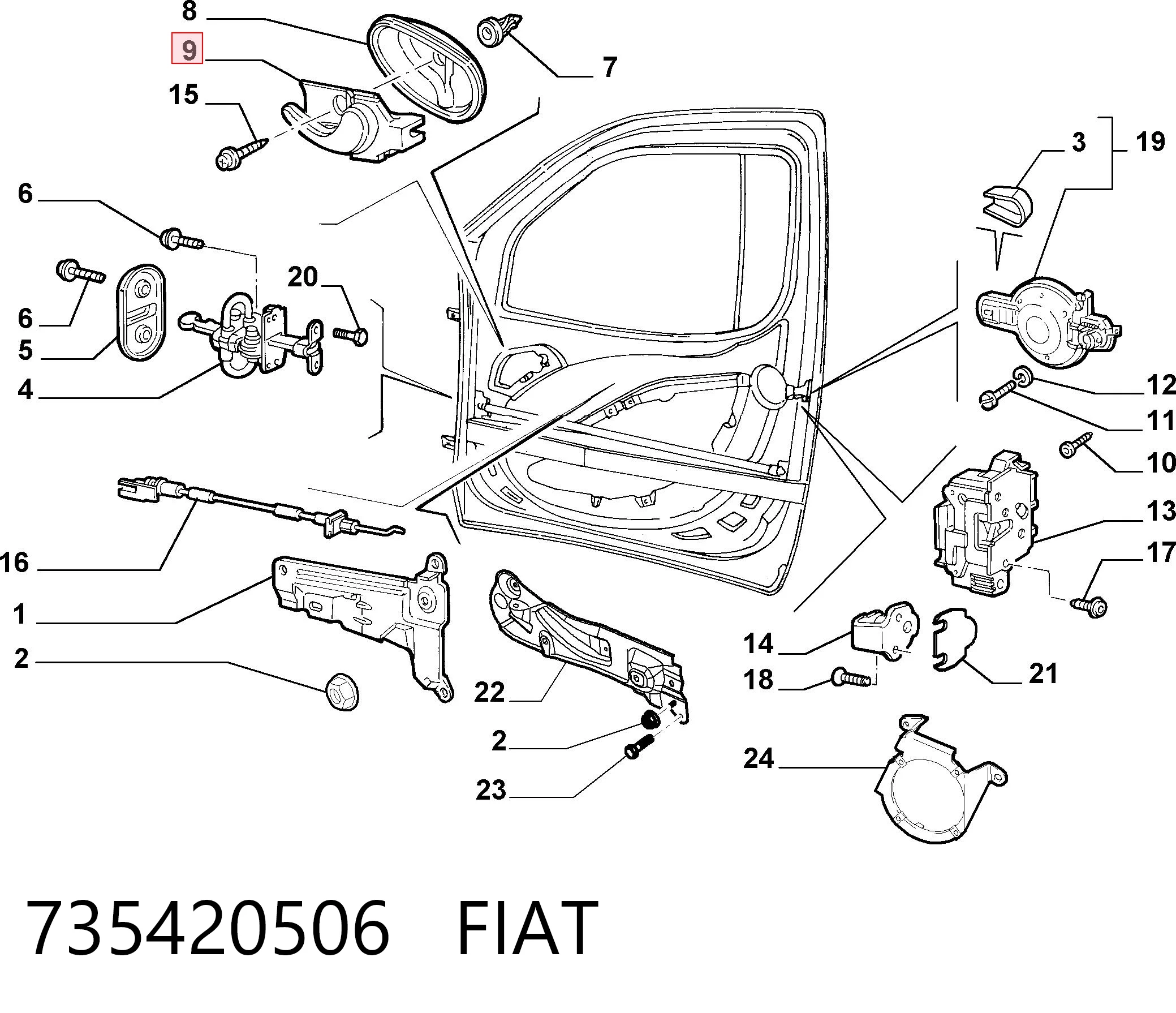 735420506 Fiat/Alfa/Lancia
