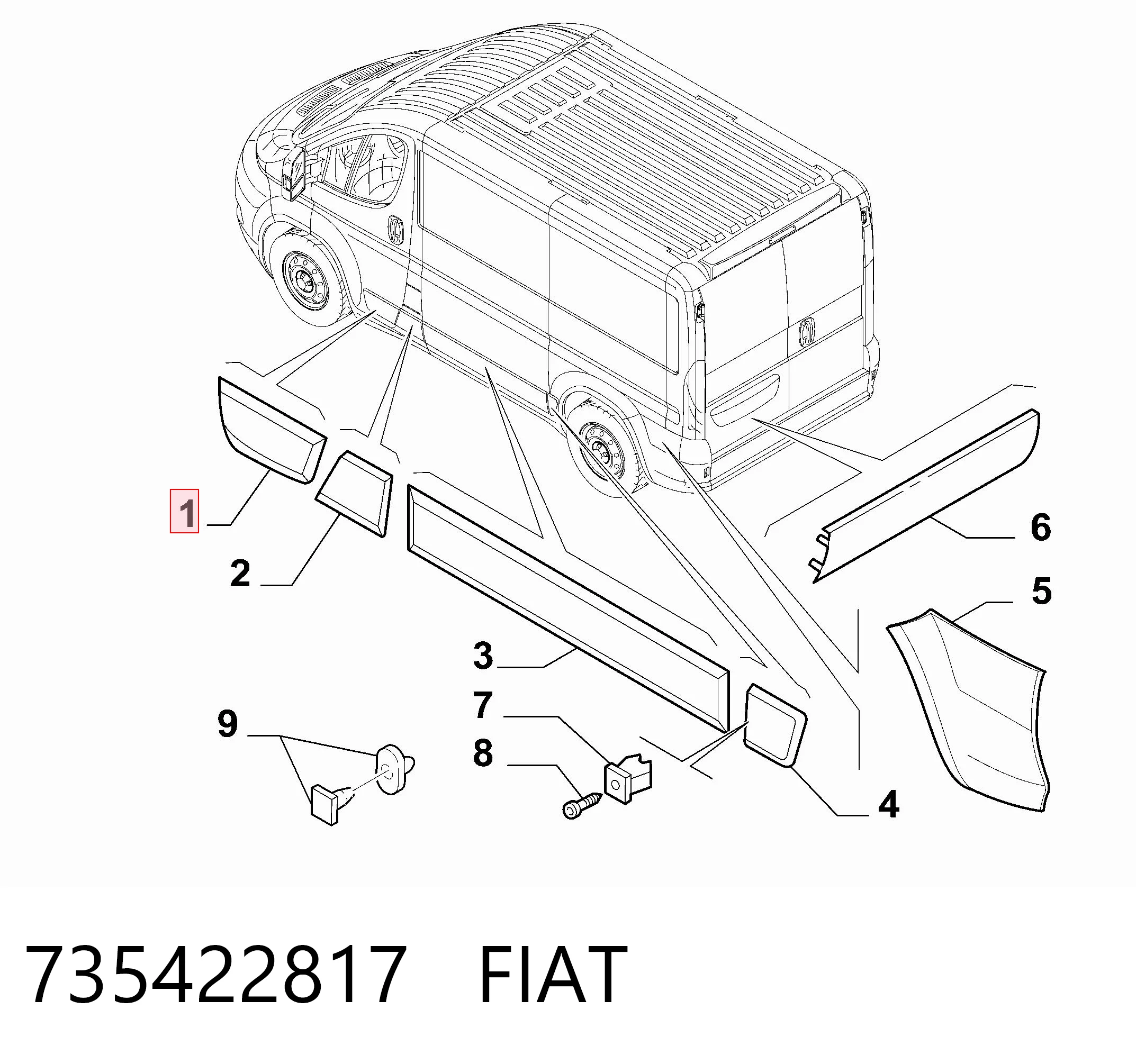 735422817 Fiat/Alfa/Lancia