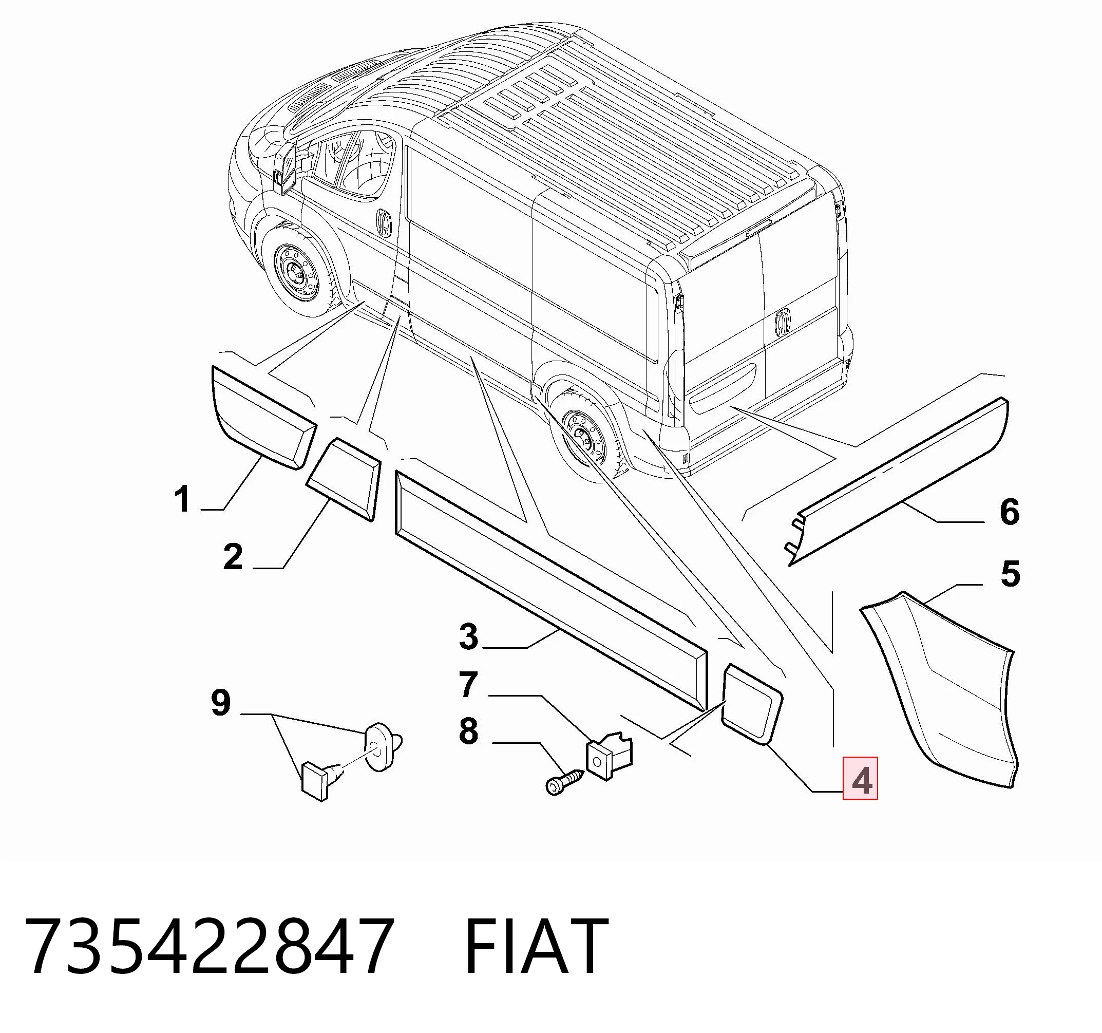 735422847 Fiat/Alfa/Lancia