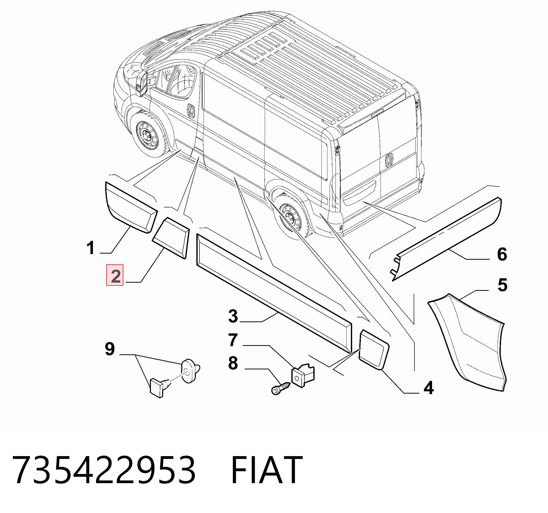 735422953 Fiat/Alfa/Lancia