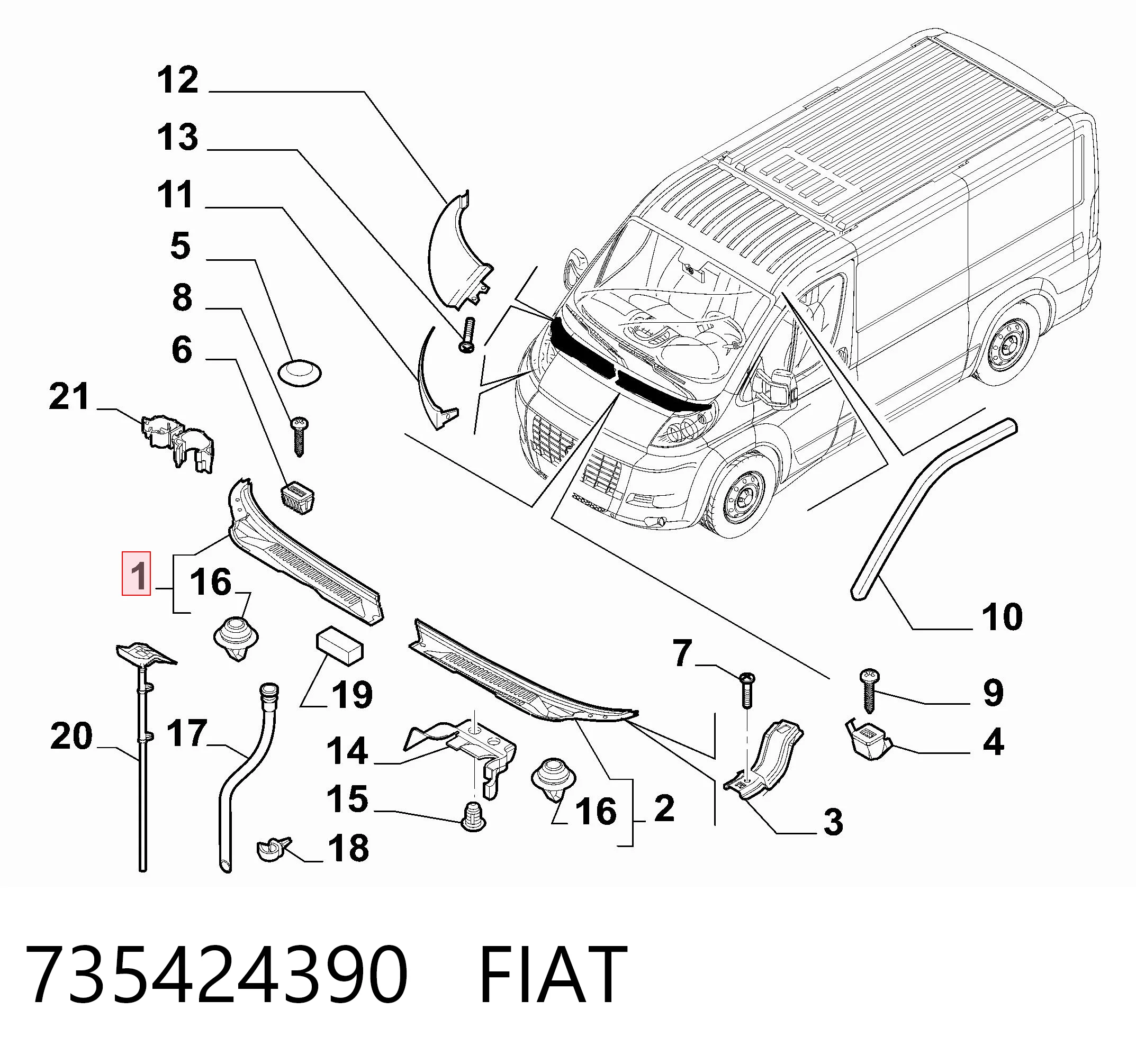 735424390 Fiat/Alfa/Lancia