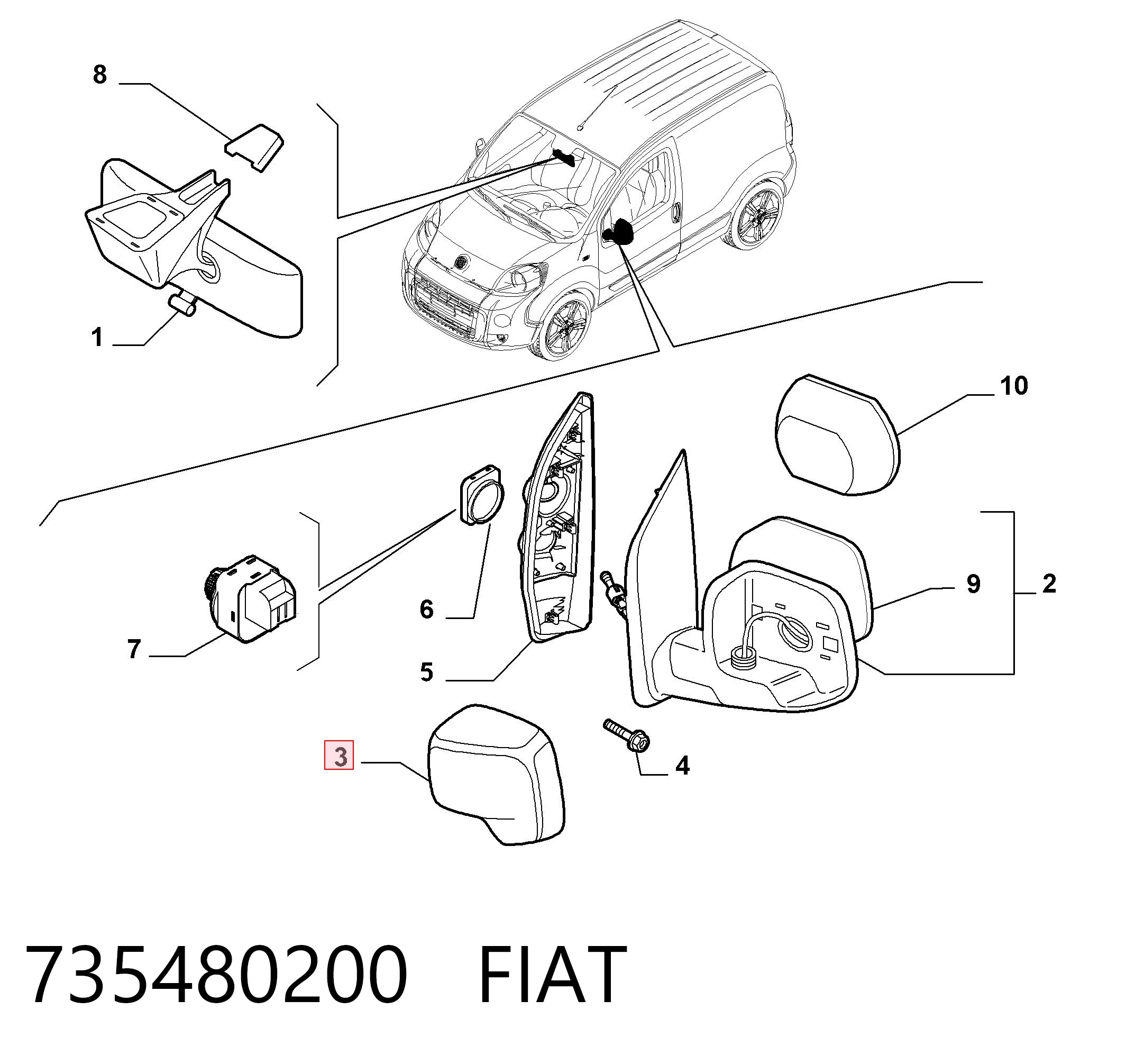 735480200 Fiat/Alfa/Lancia