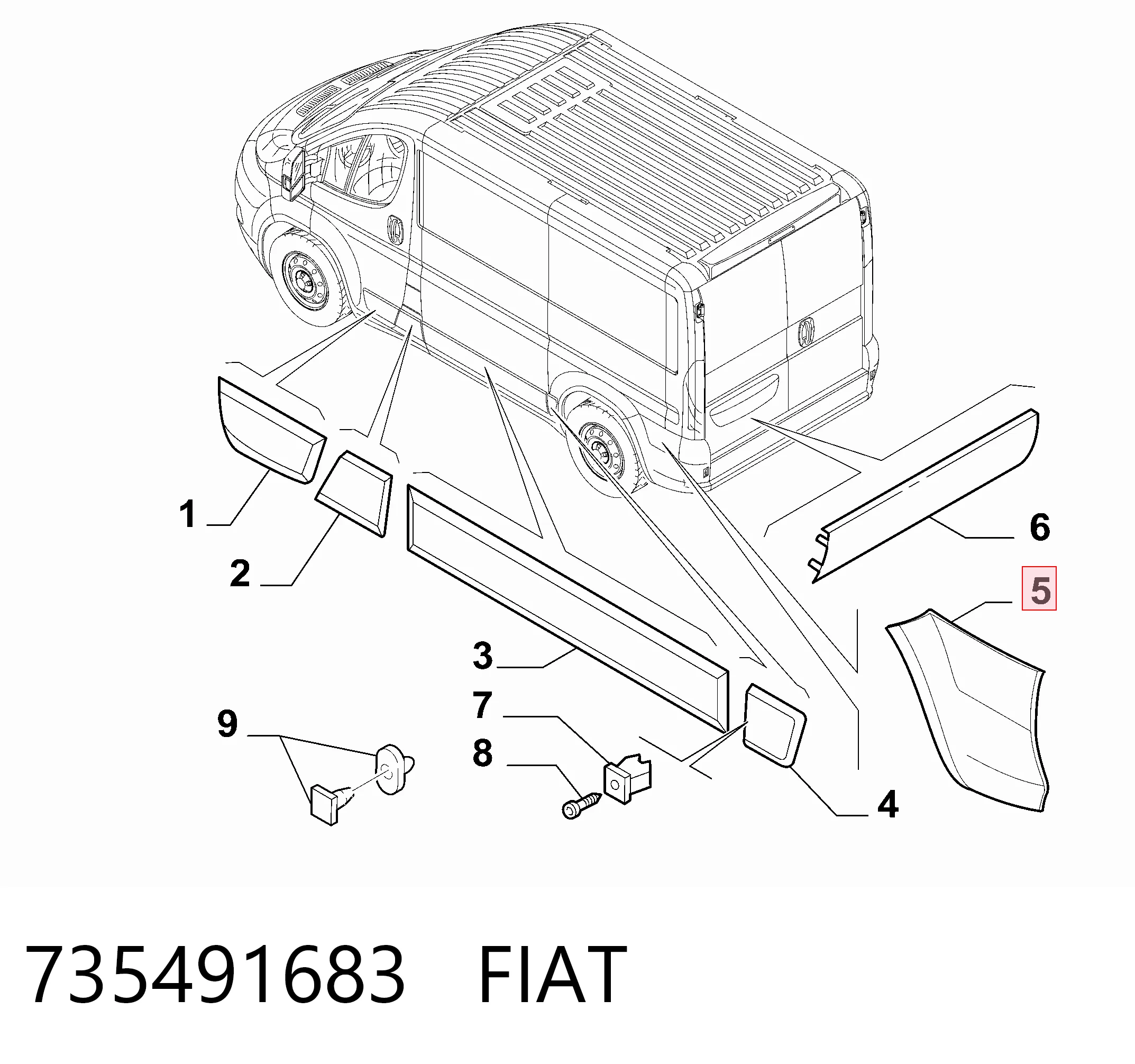 735491683 Fiat/Alfa/Lancia