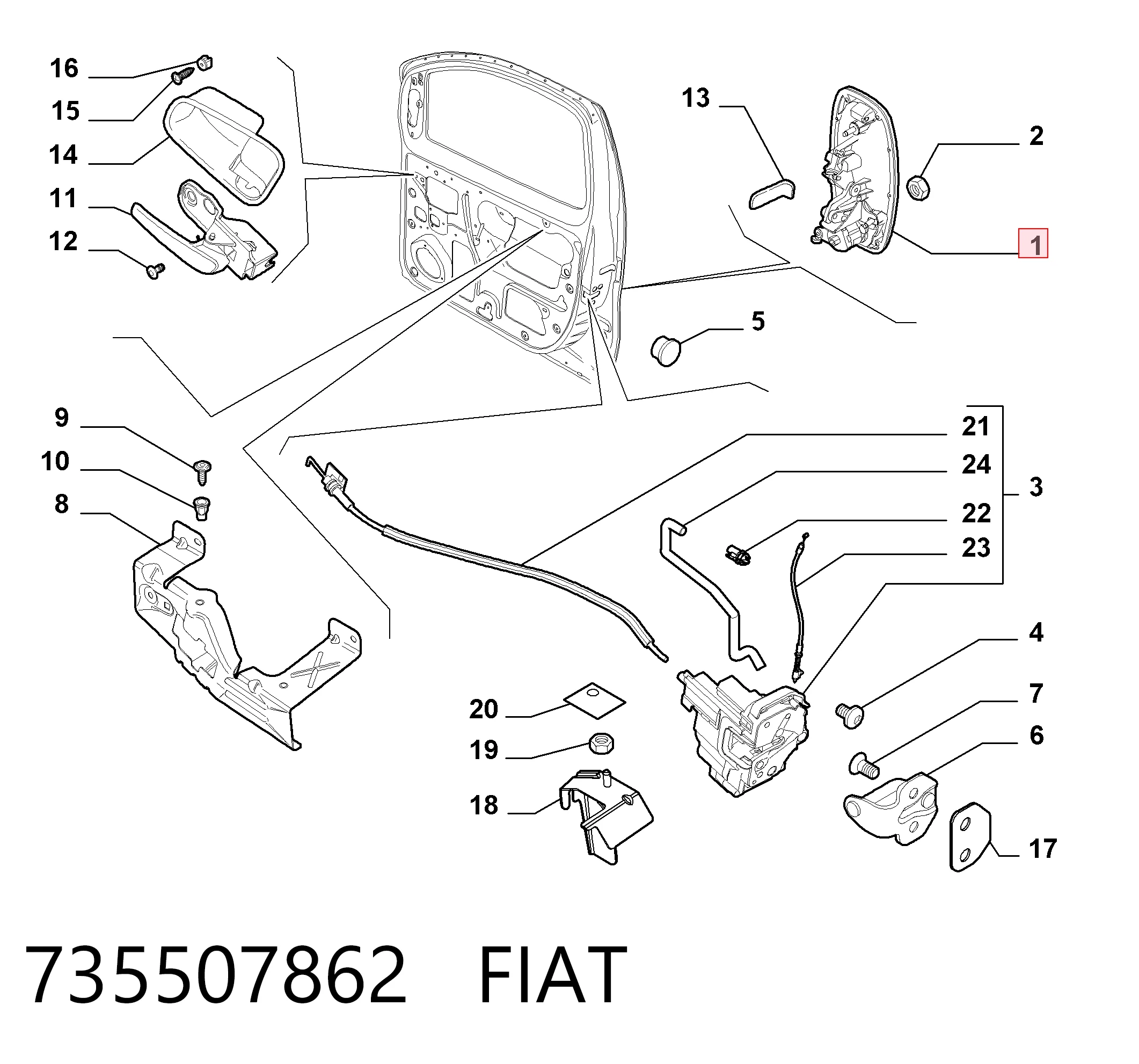 735507862 Fiat/Alfa/Lancia