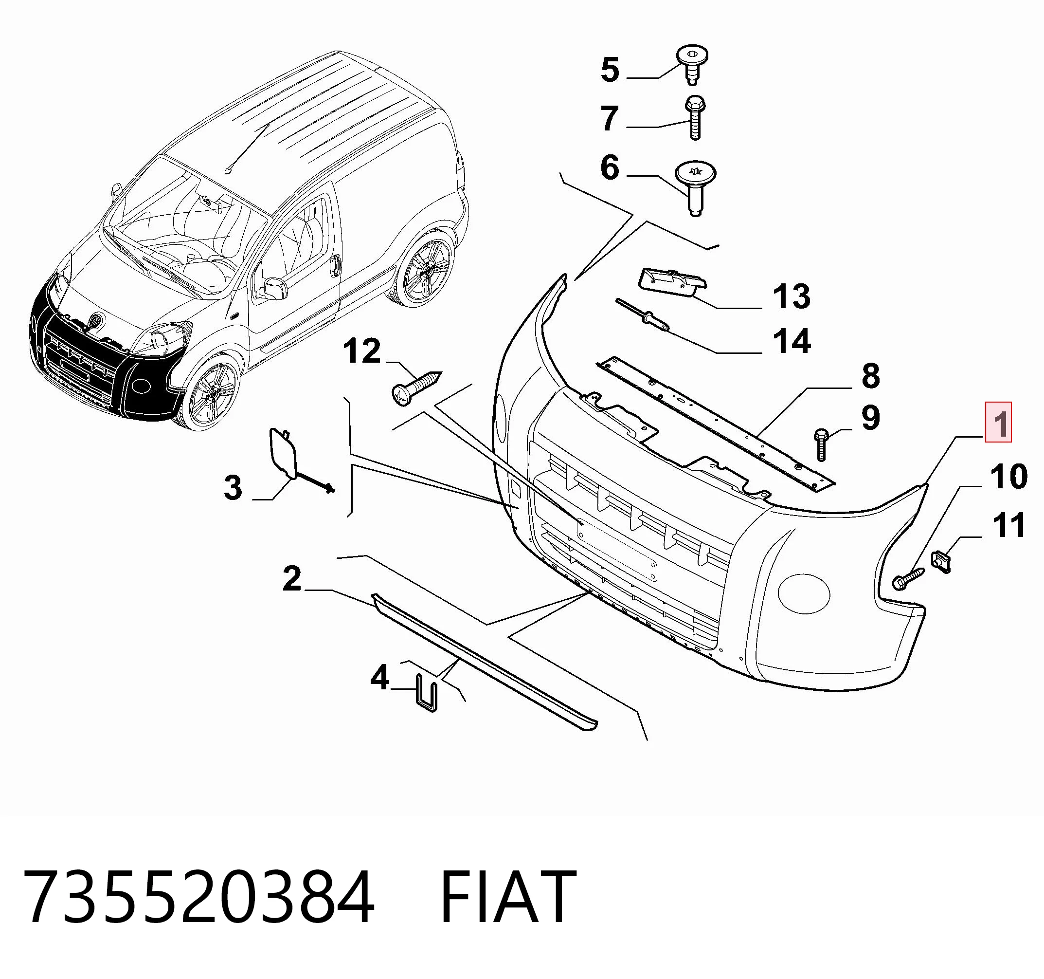 735520384 Fiat/Alfa/Lancia