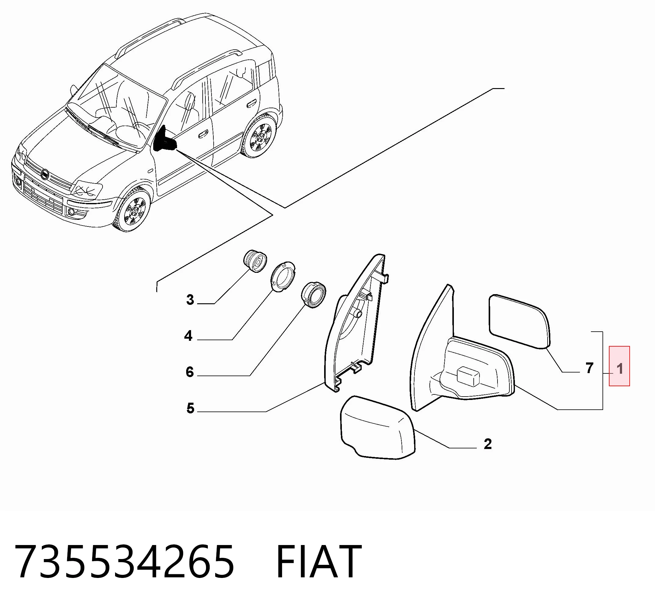 735534265 Fiat/Alfa/Lancia