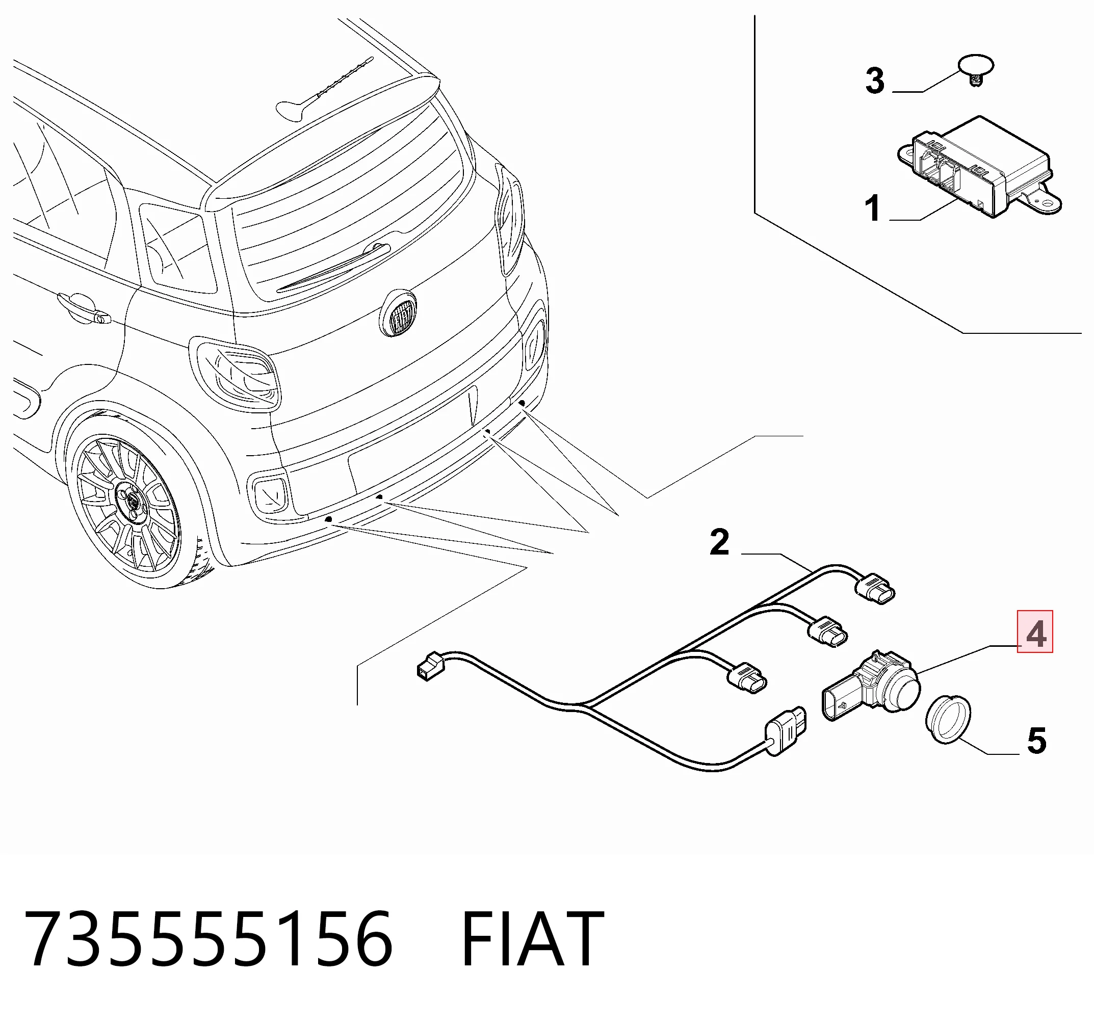 735555156 Fiat/Alfa/Lancia