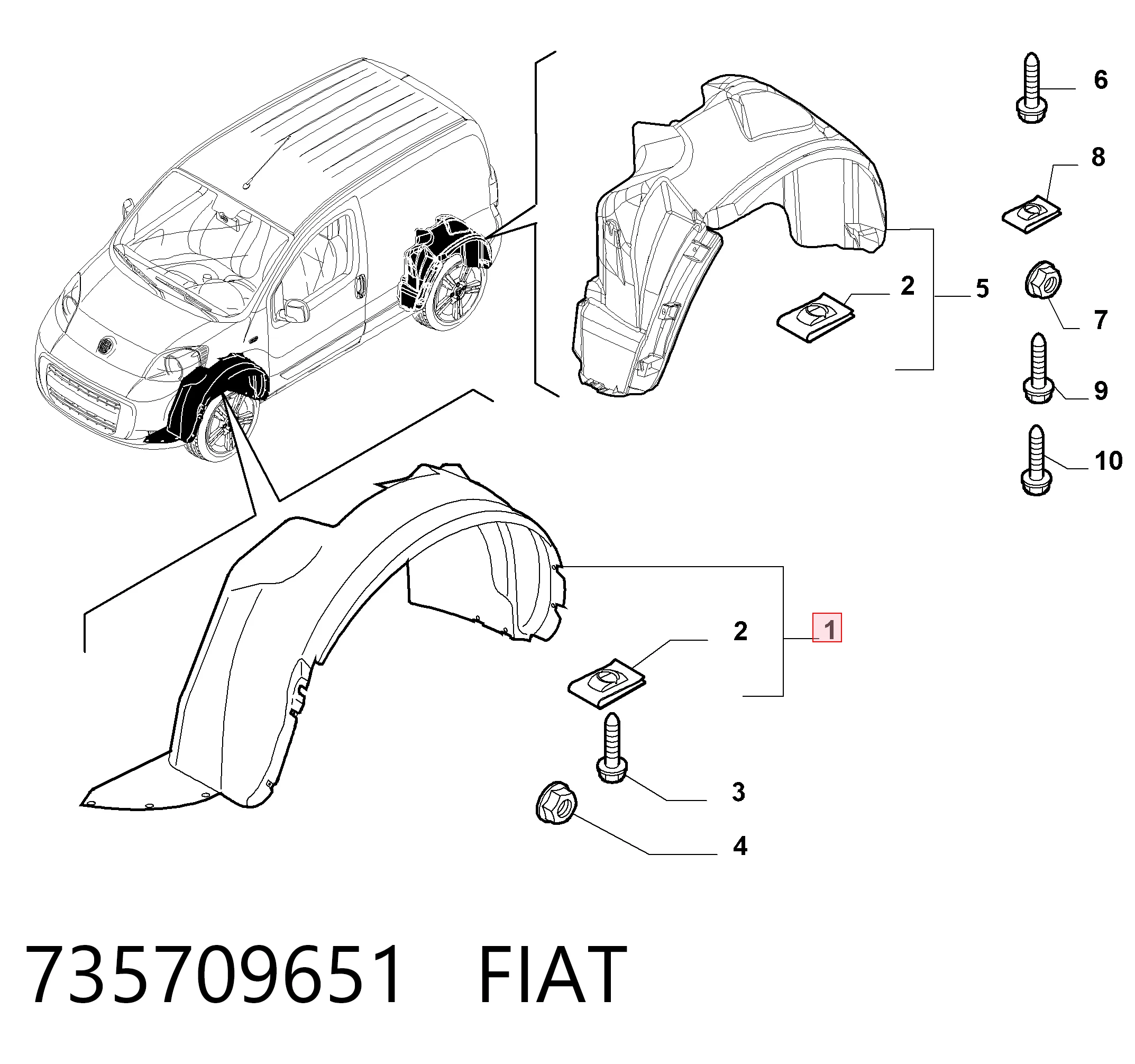 735709651 Fiat/Alfa/Lancia