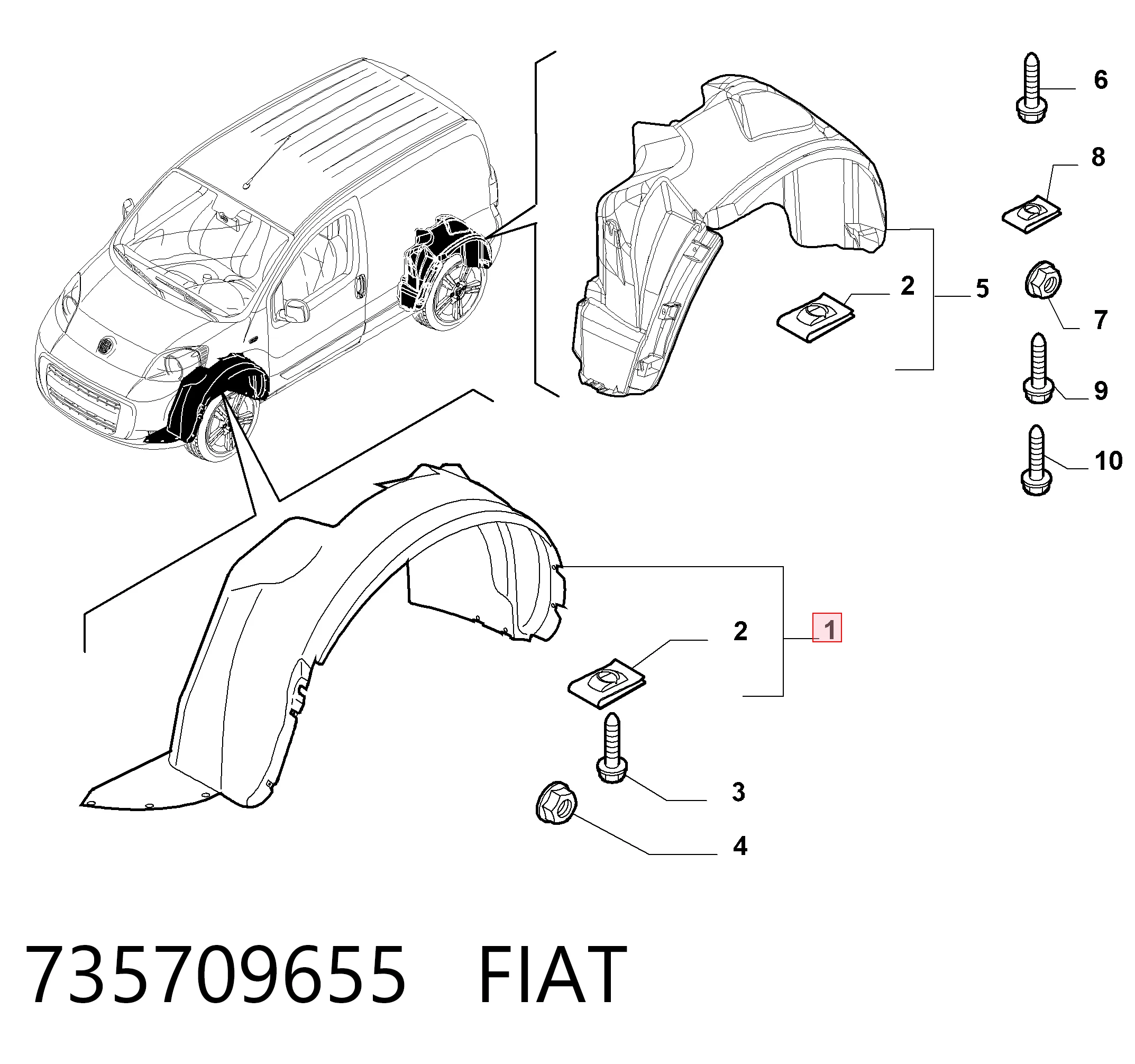 735709655 Fiat/Alfa/Lancia