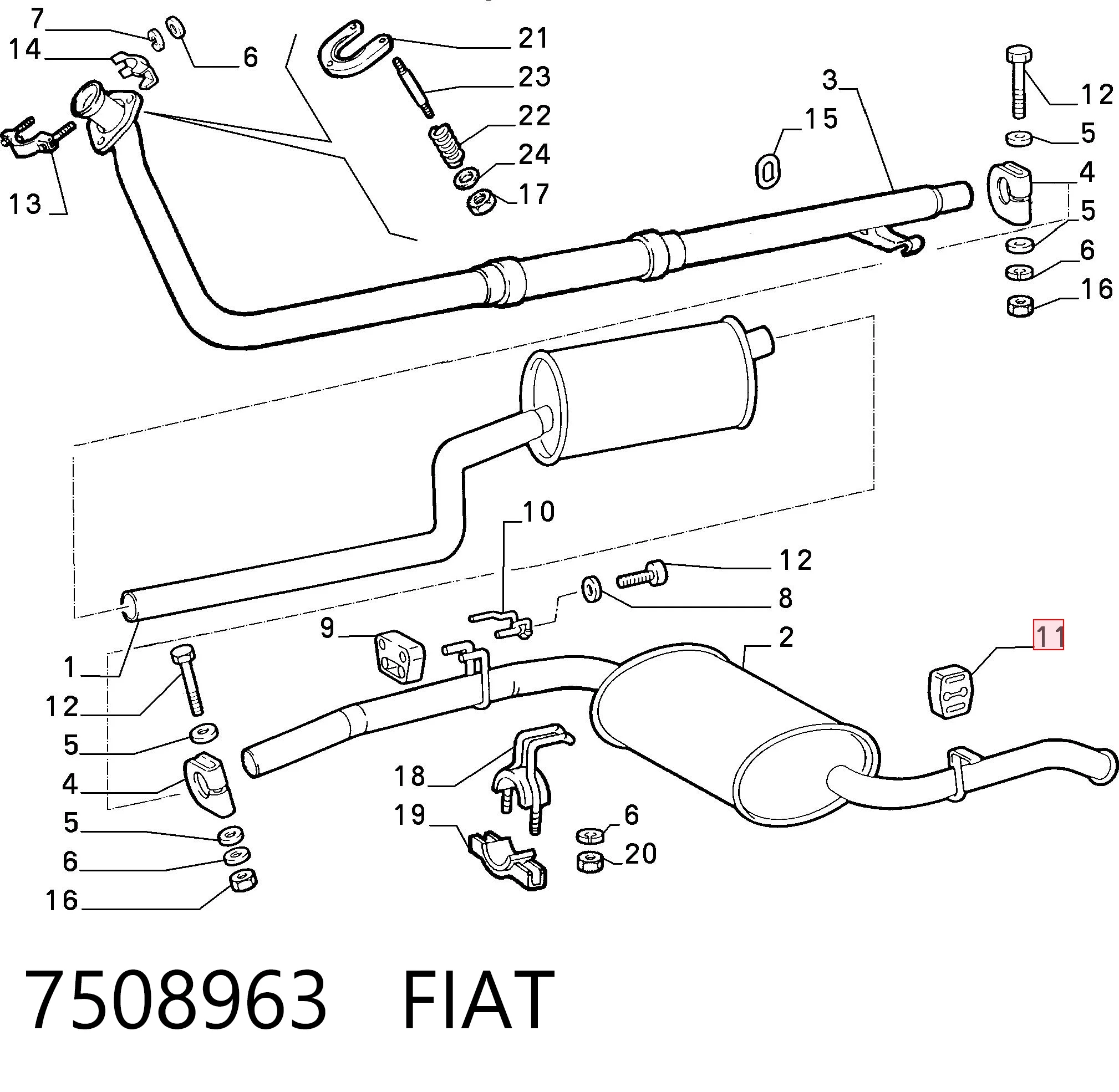 7508963 Fiat/Alfa/Lancia