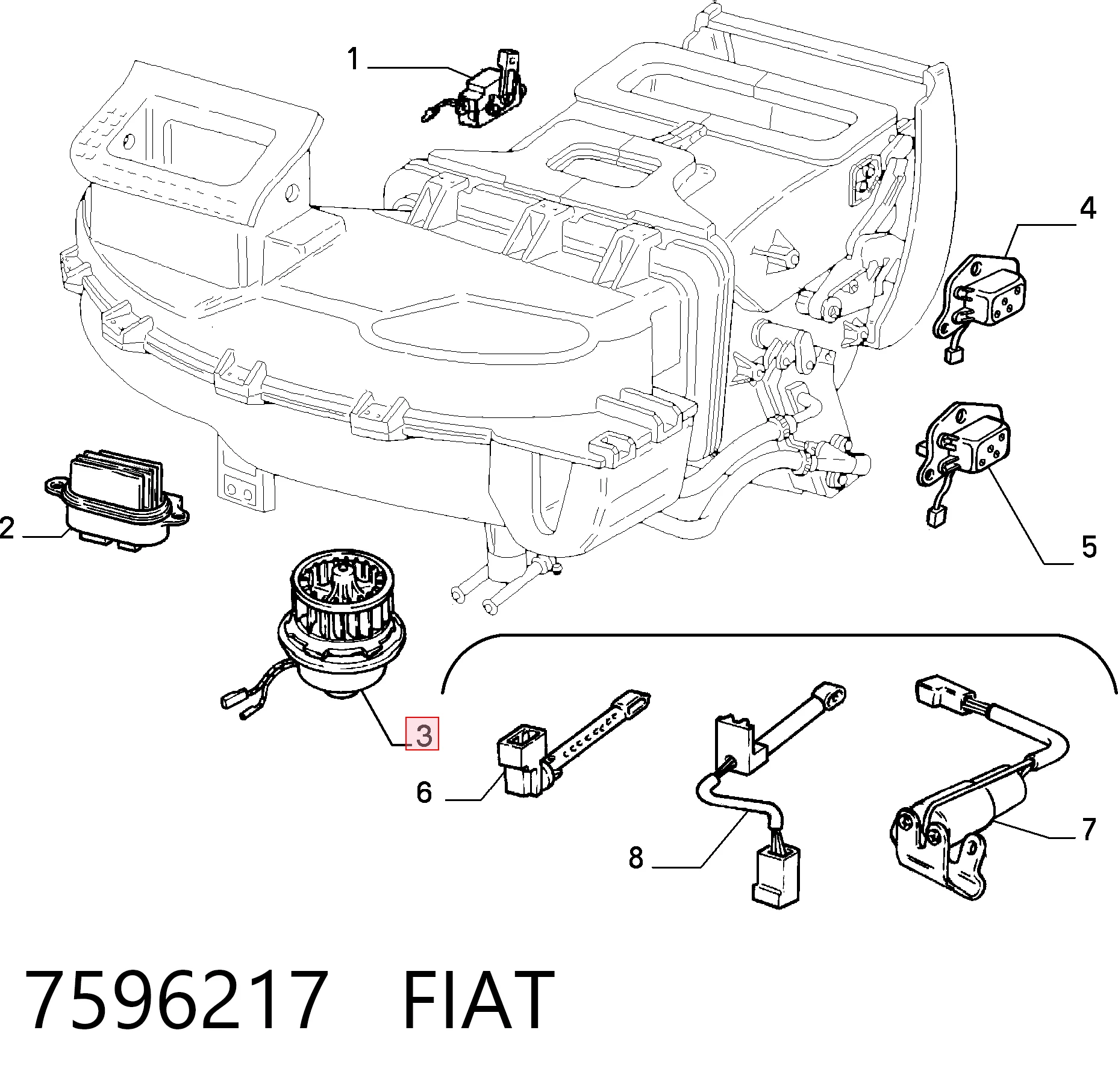 7596217 Fiat/Alfa/Lancia
