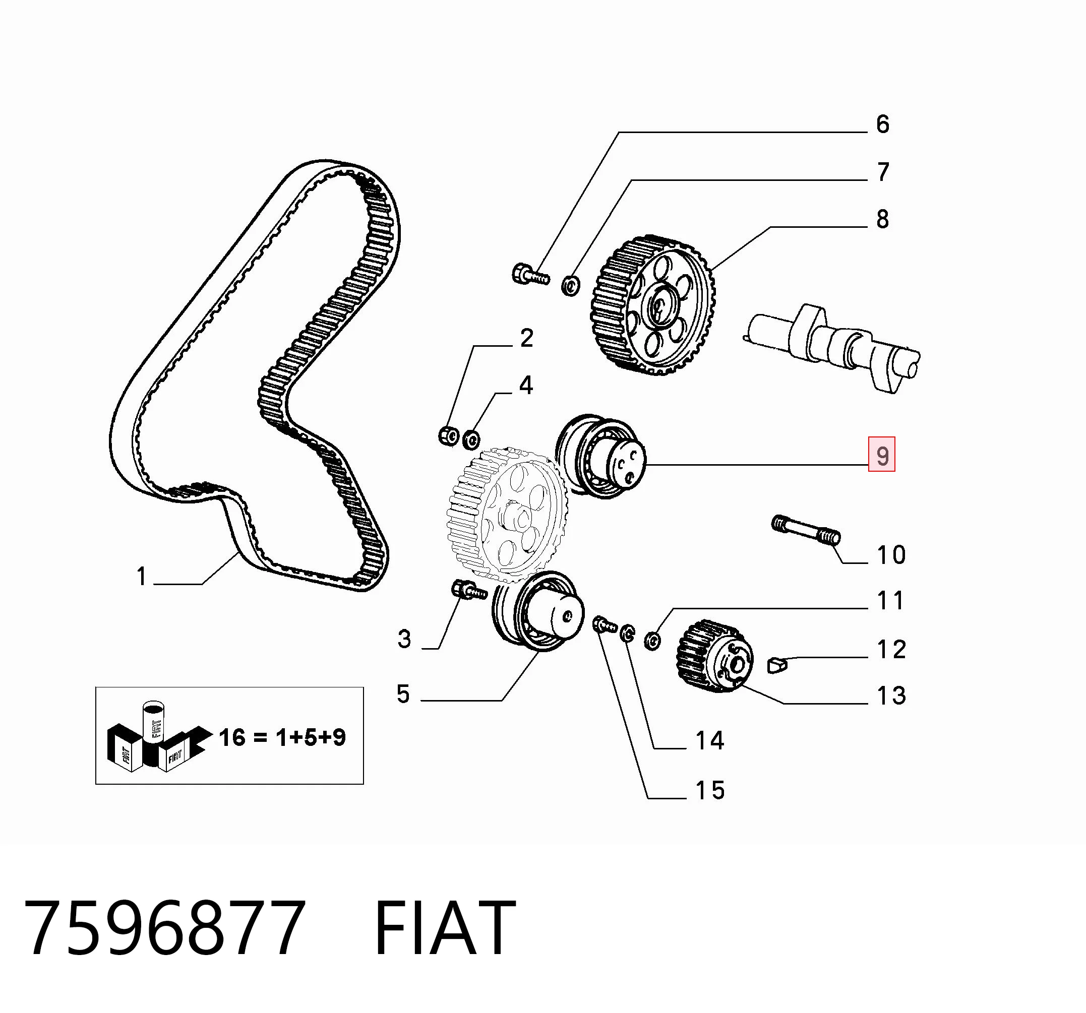 7596877 Fiat/Alfa/Lancia