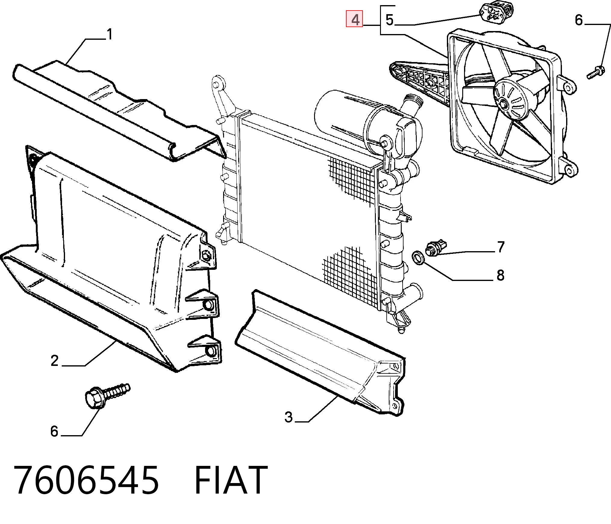 7606545 Fiat/Alfa/Lancia