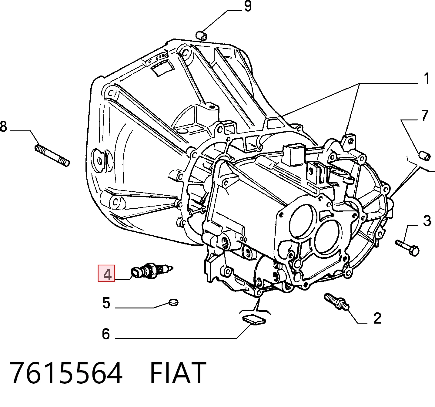 Comprar Interruptor de luz de marcha atrás Alfa Romeo 147 937 a bajo precio