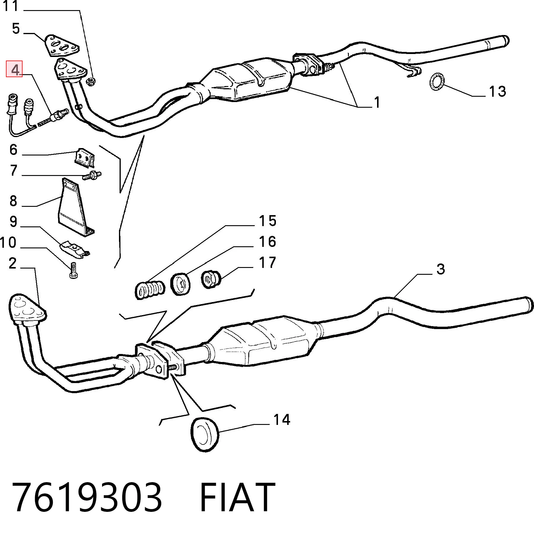 7619303 Fiat/Alfa/Lancia