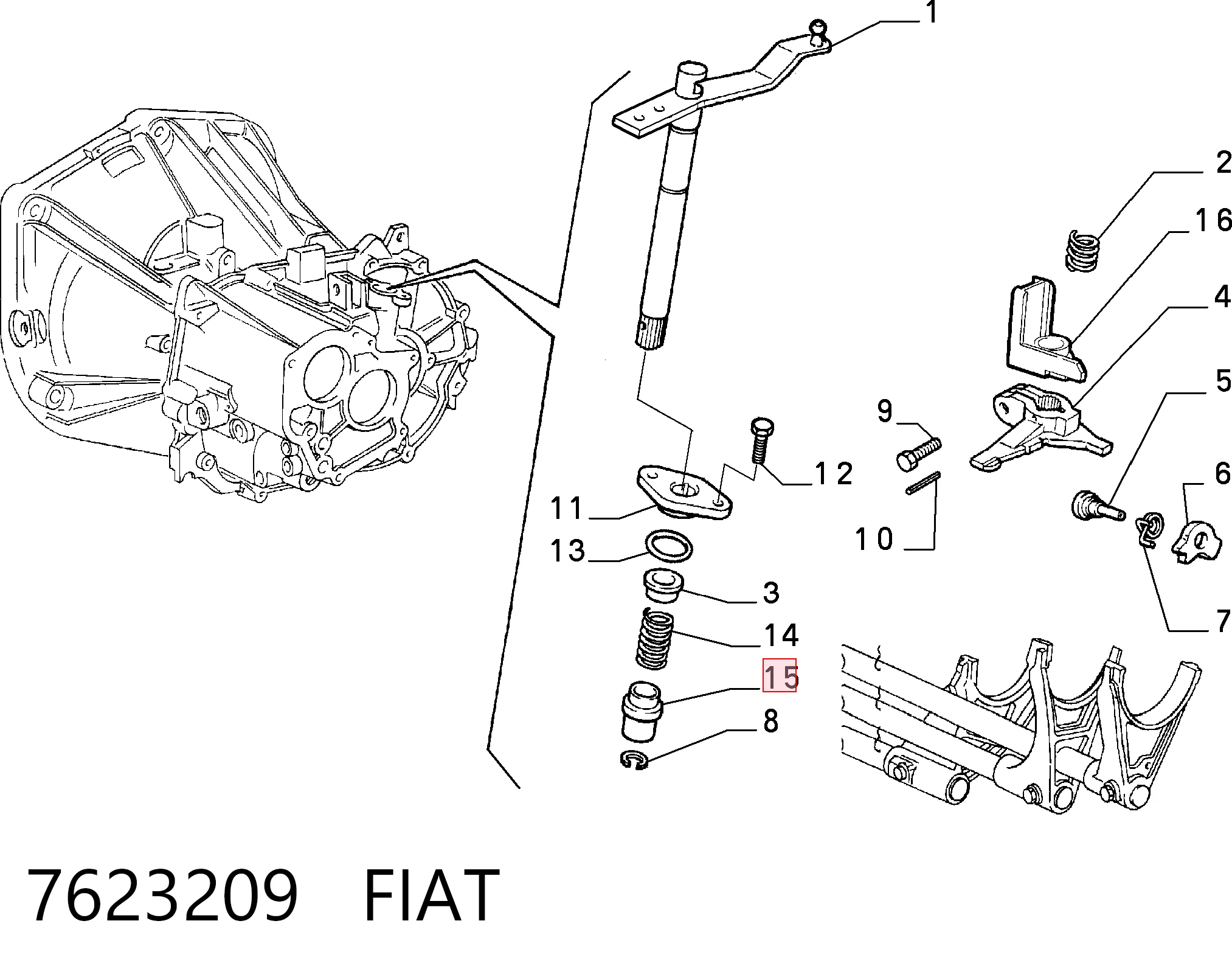 7623209 Fiat/Alfa/Lancia