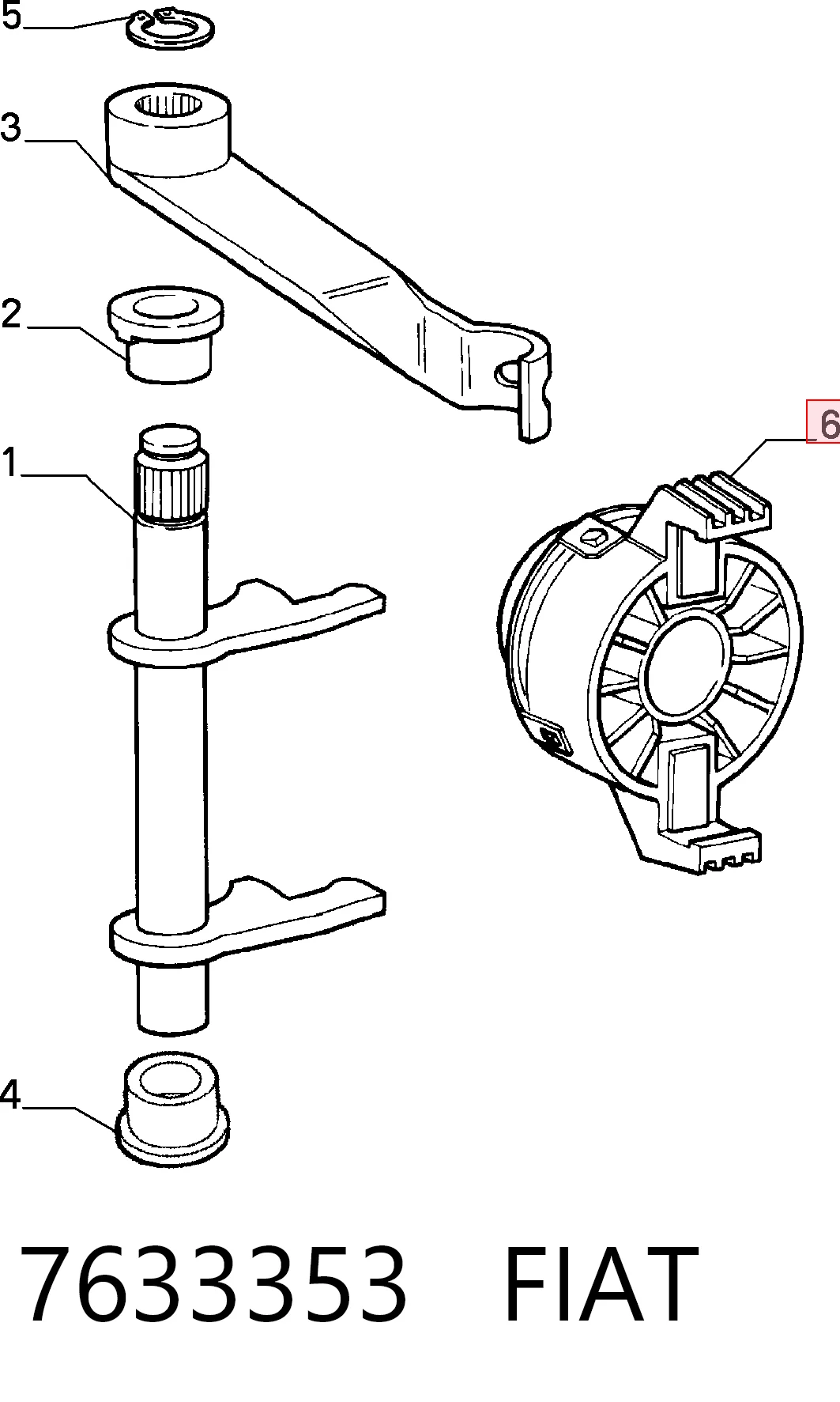Cojinete embrague Seat Ibiza I (1984-1993)