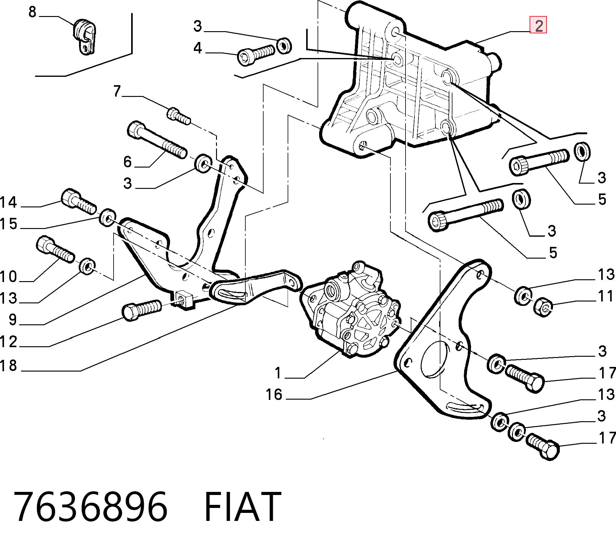 7636896 Fiat/Alfa/Lancia
