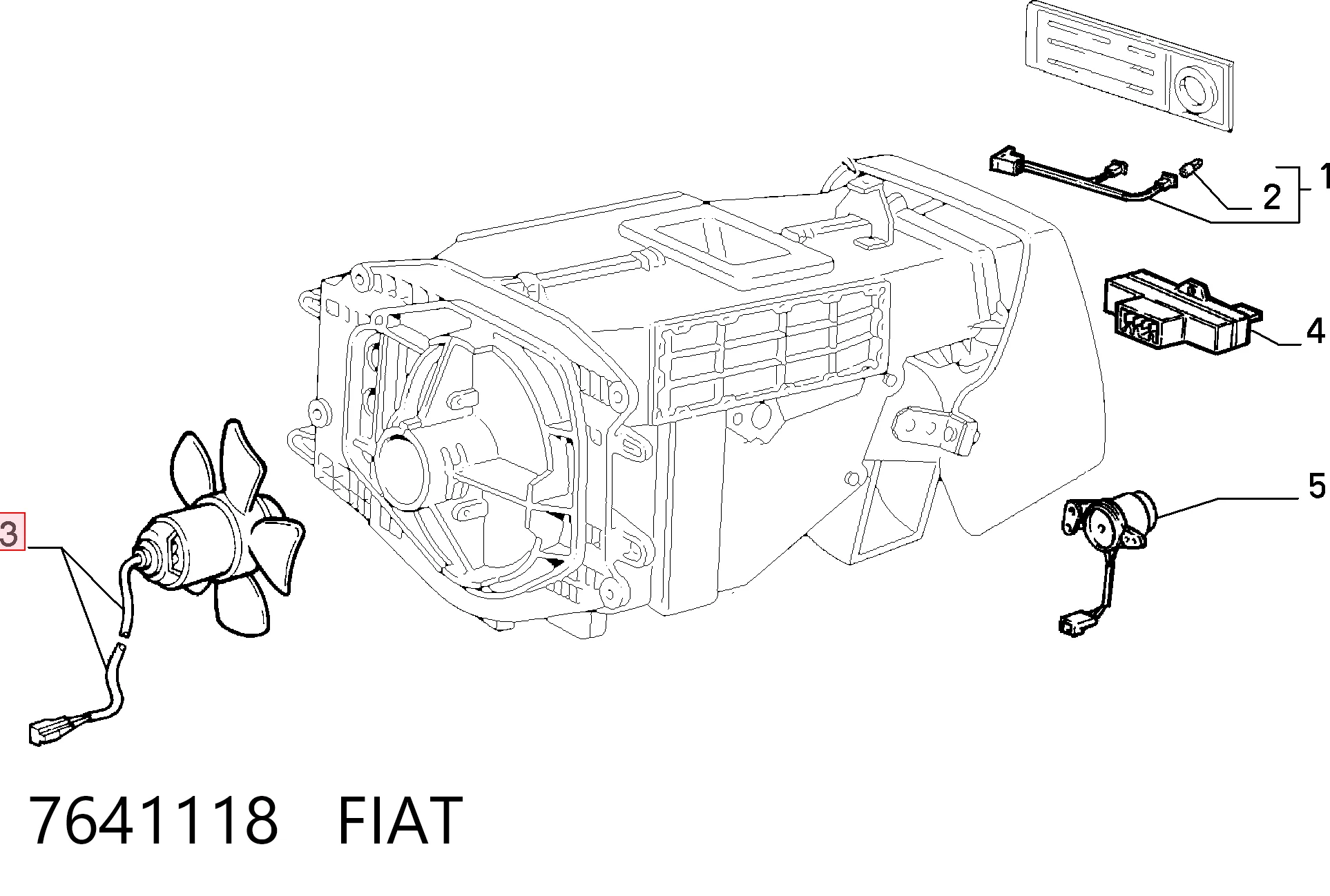 Comprar Motor del ventilador del calefactor Fiat Uno  146A a bajo precio