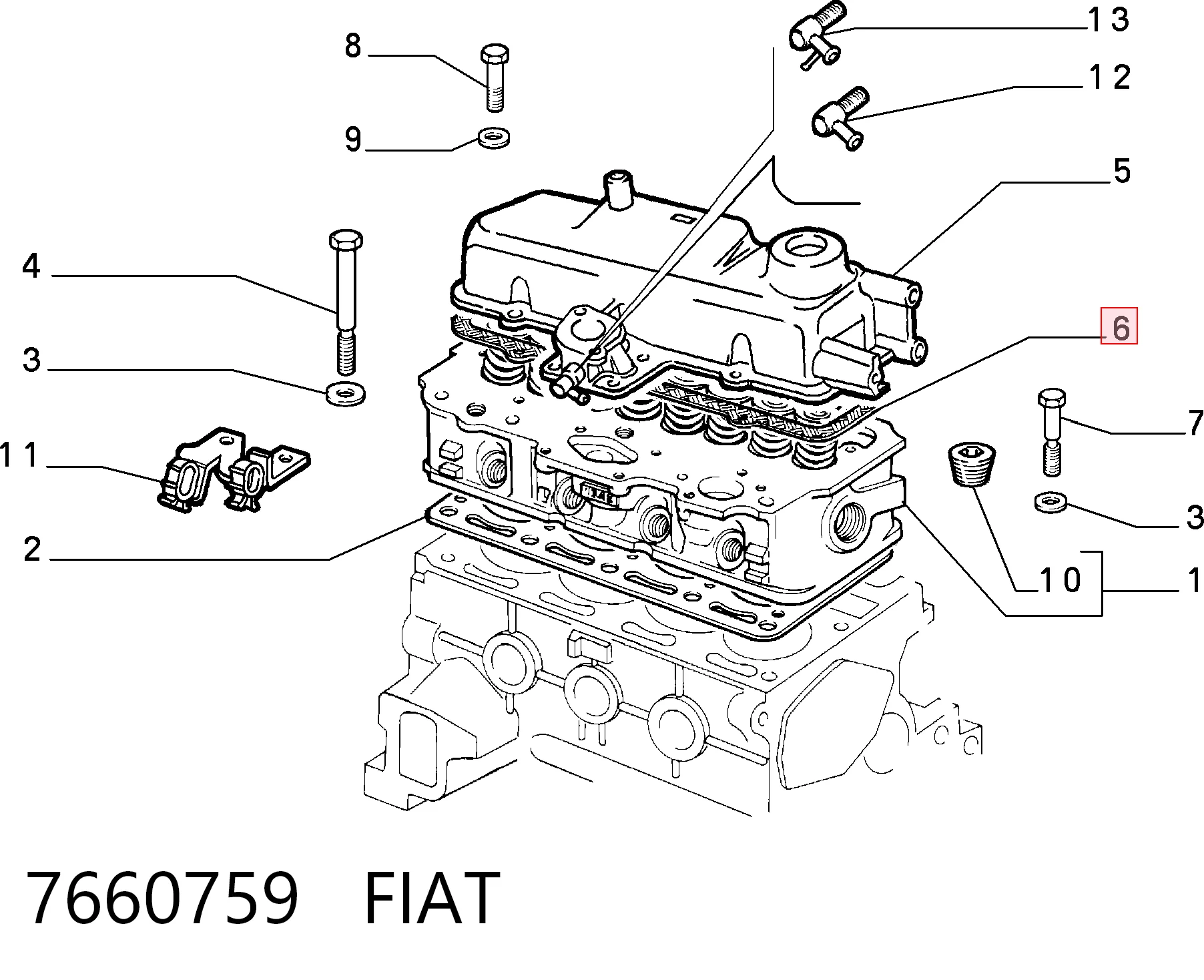 7660759 Fiat/Alfa/Lancia