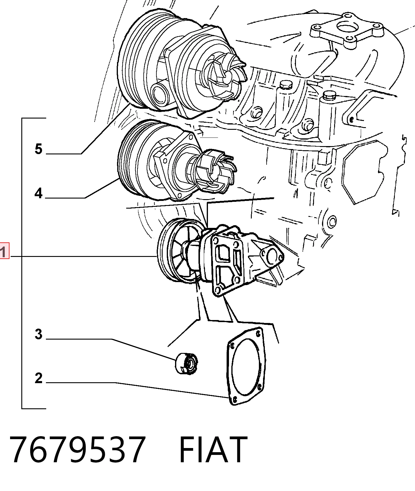 7679537 Fiat/Alfa/Lancia