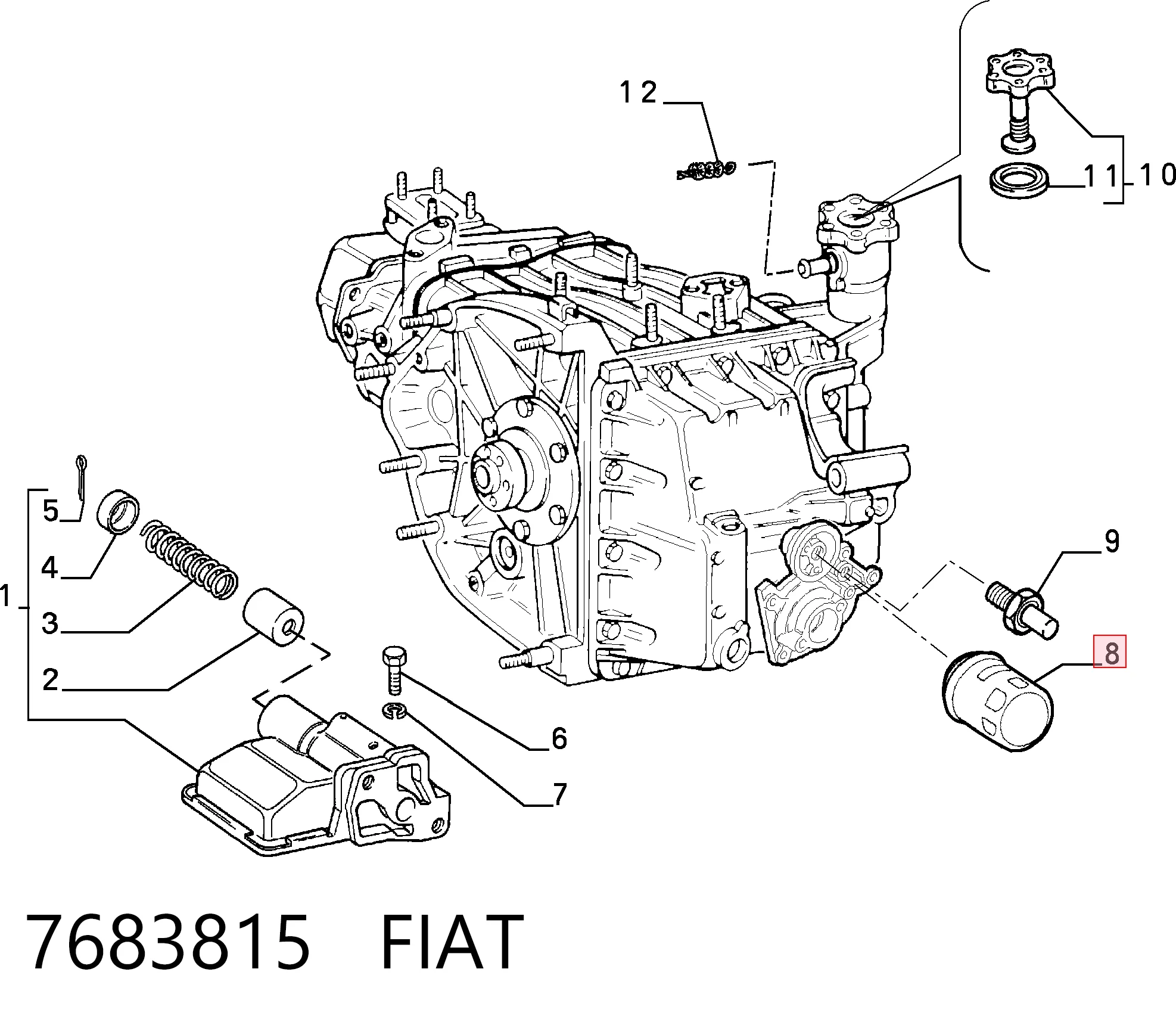 7683815 Fiat/Alfa/Lancia