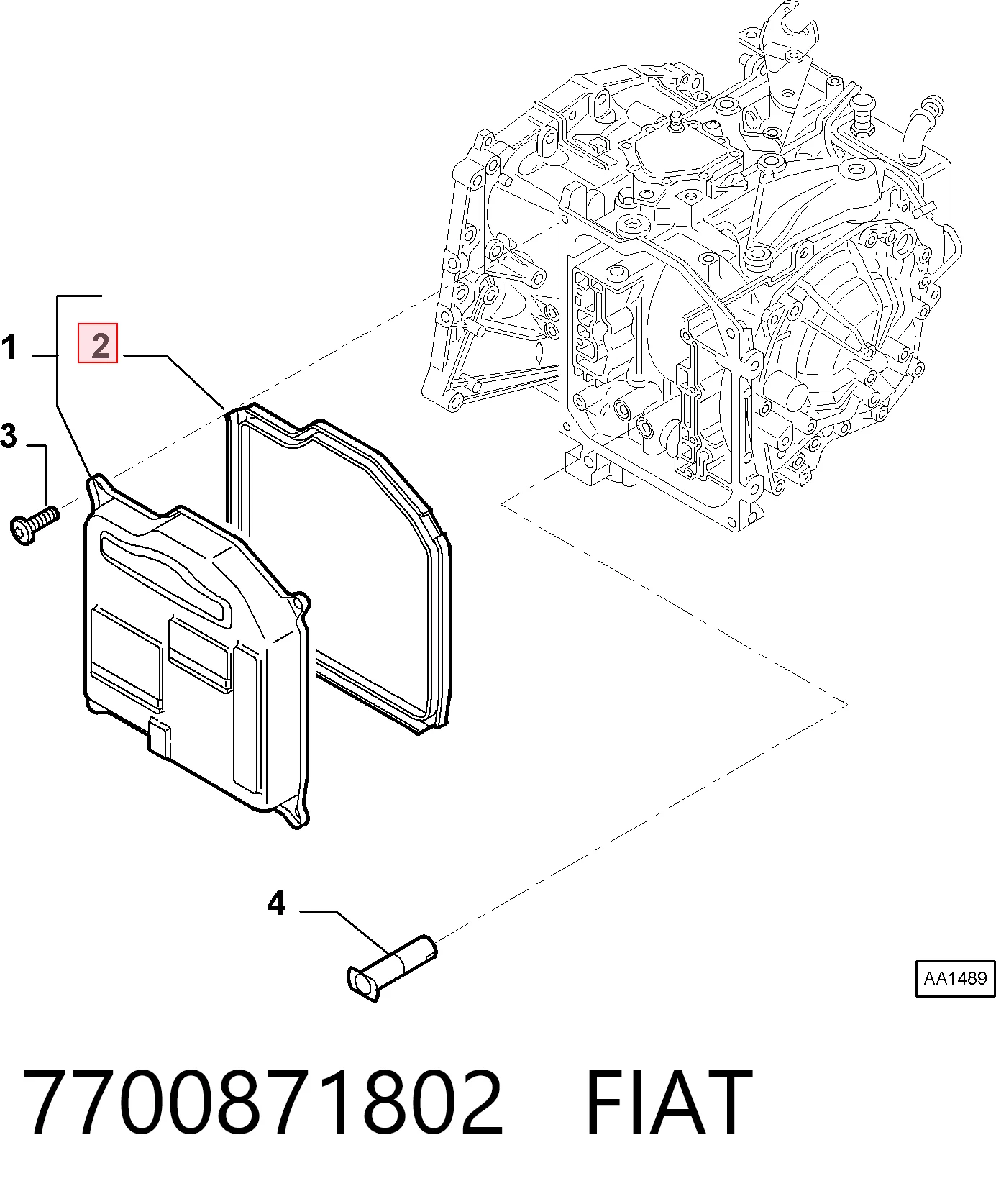 7700871802 Fiat/Alfa/Lancia