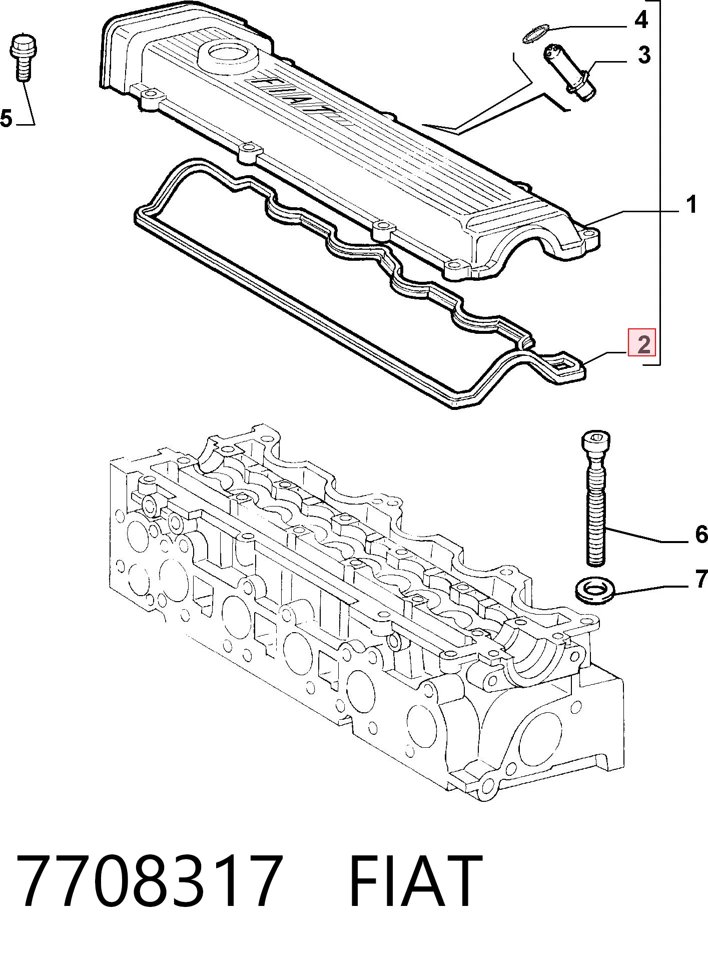 7708317 Fiat/Alfa/Lancia