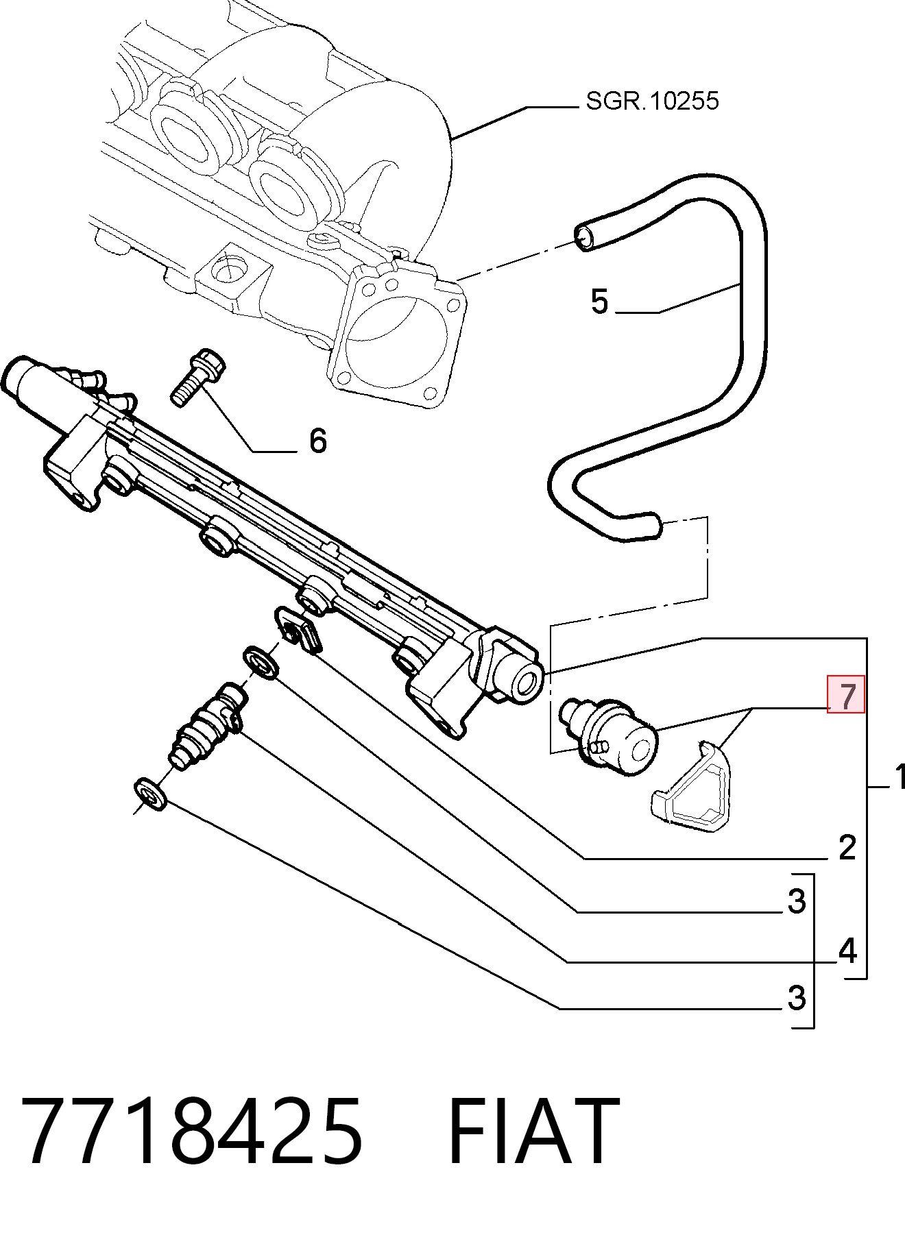 7718425 Fiat/Alfa/Lancia