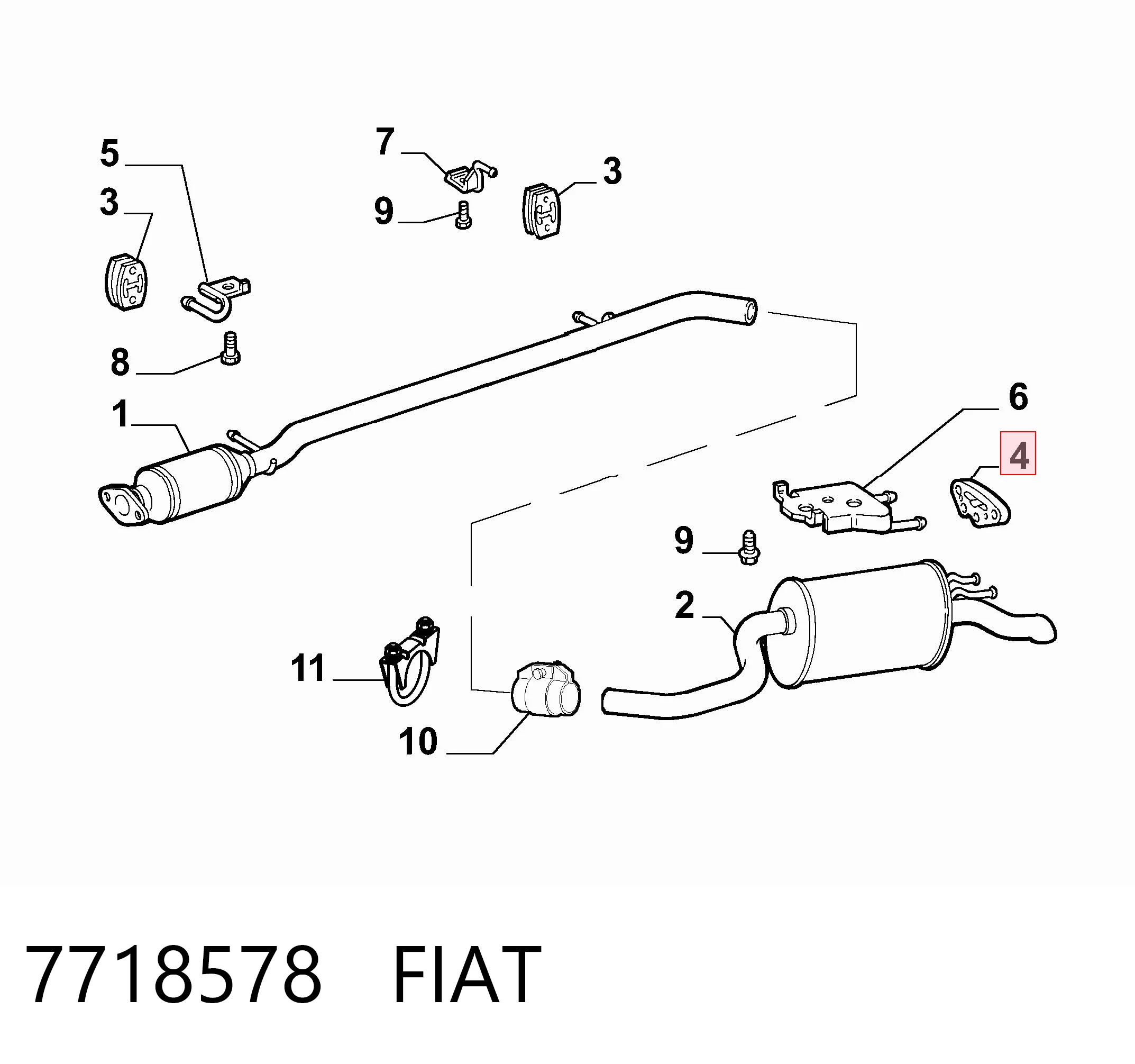 7718578 Fiat/Alfa/Lancia