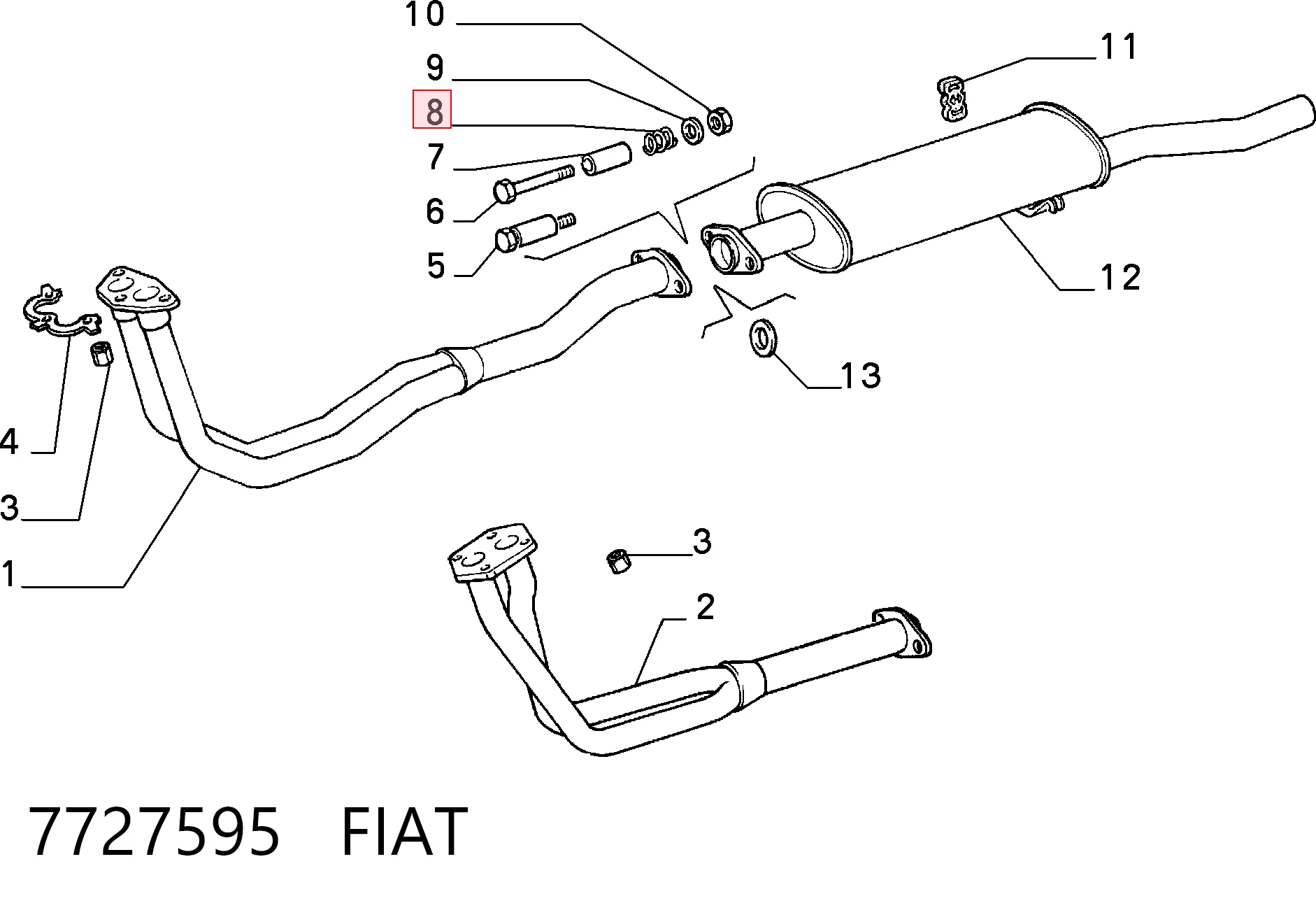 7727595 Fiat/Alfa/Lancia