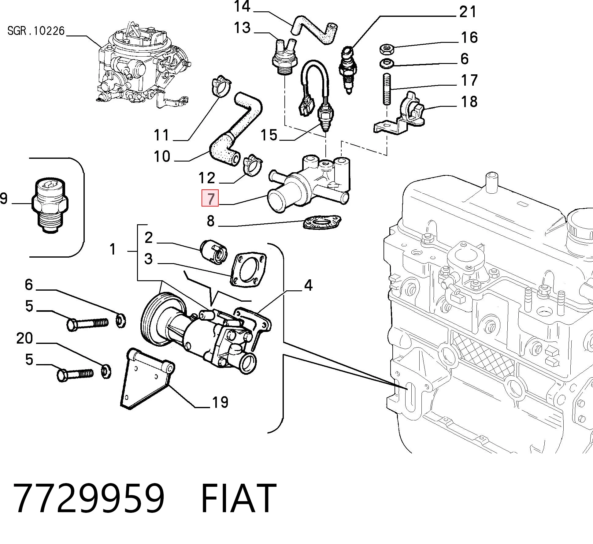 7729959 Fiat/Alfa/Lancia