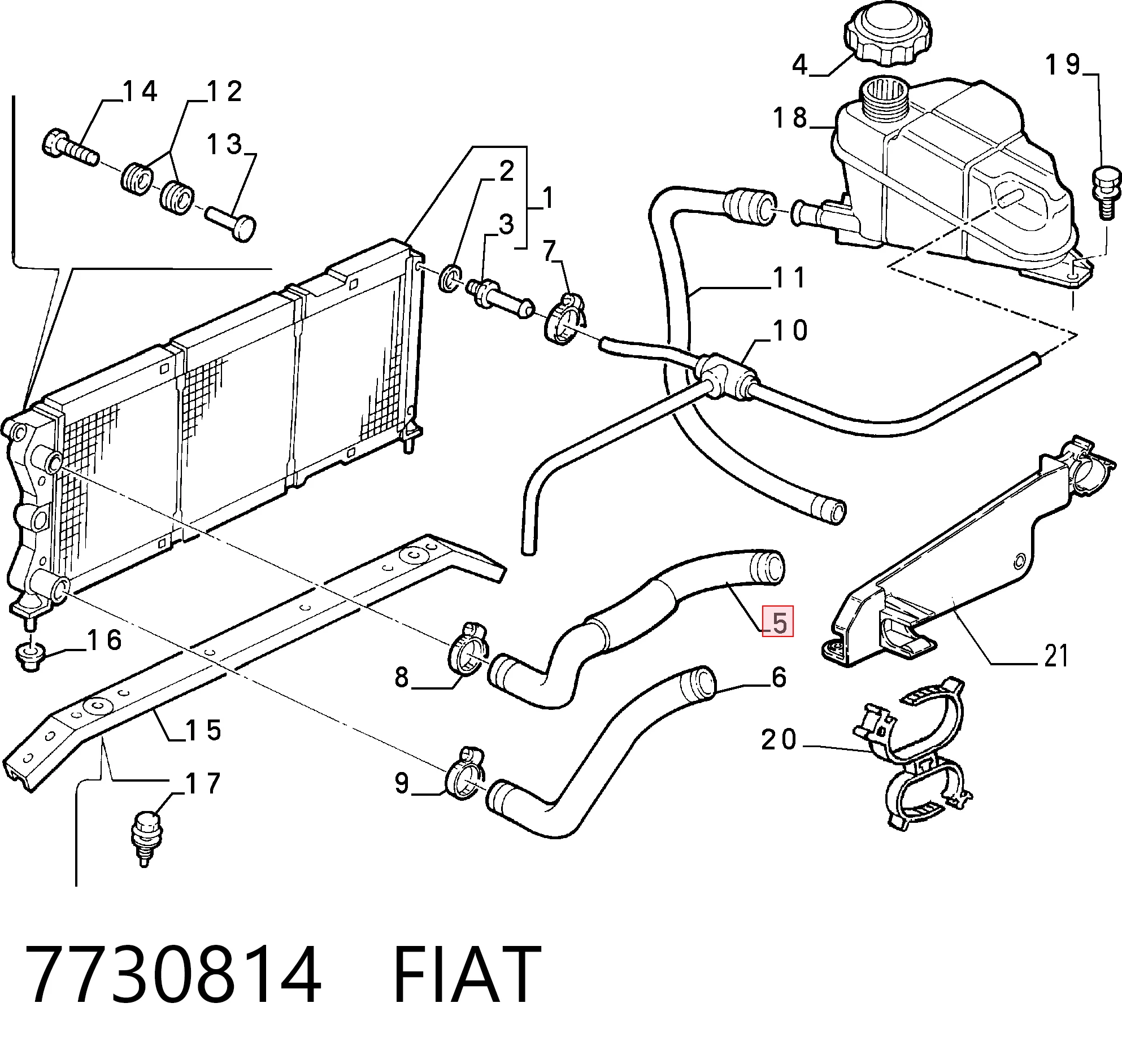 7730814 Fiat/Alfa/Lancia