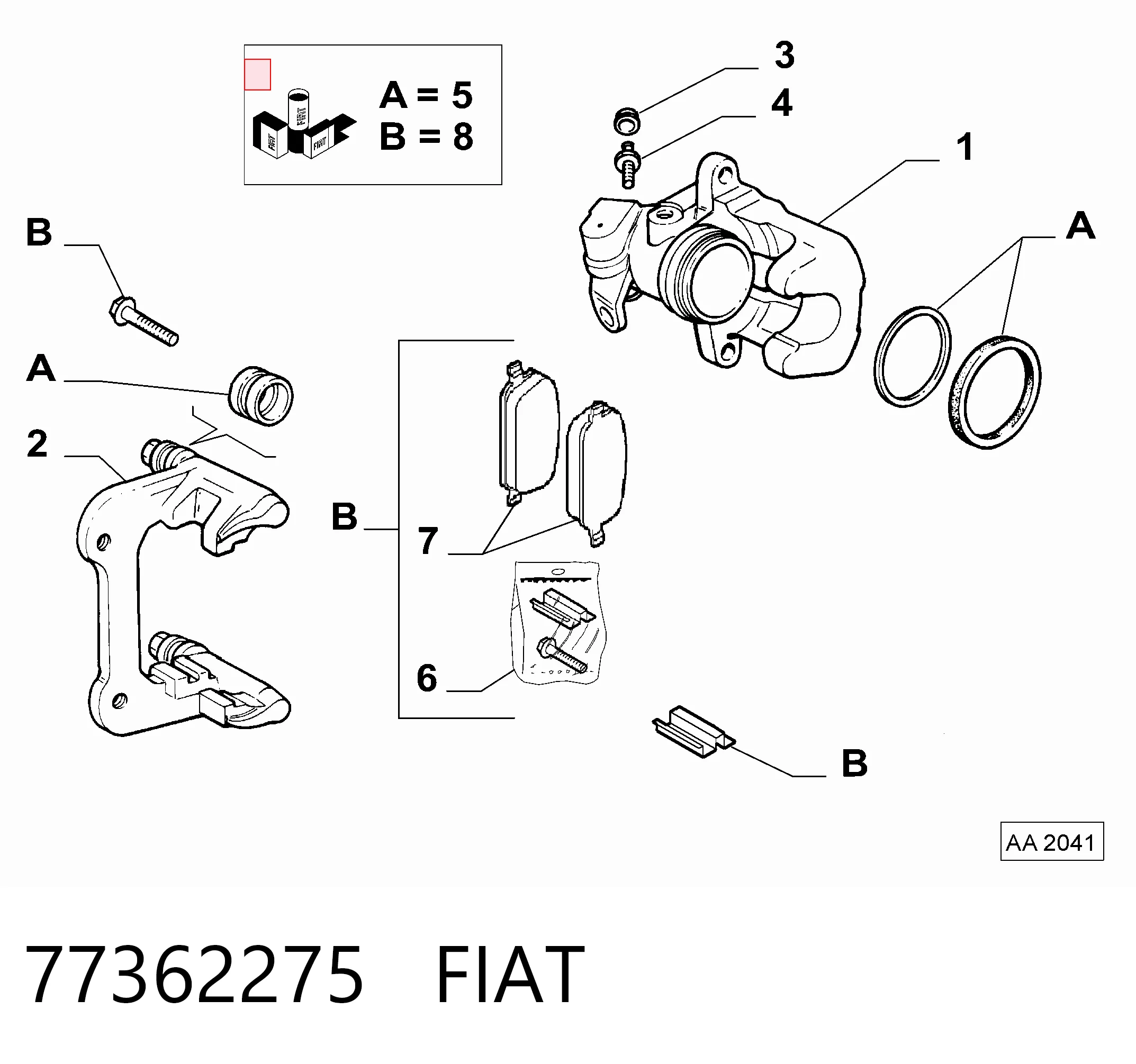 77362275 Fiat/Alfa/Lancia