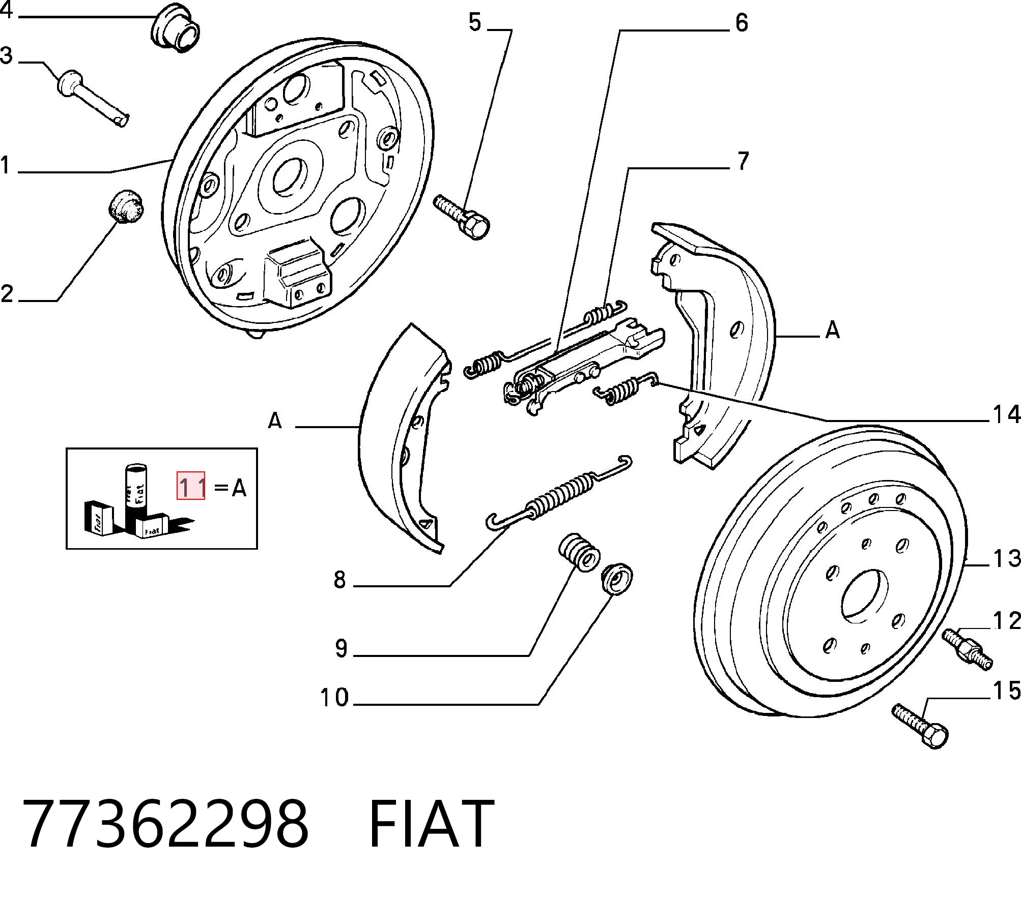 77362298 Fiat/Alfa/Lancia